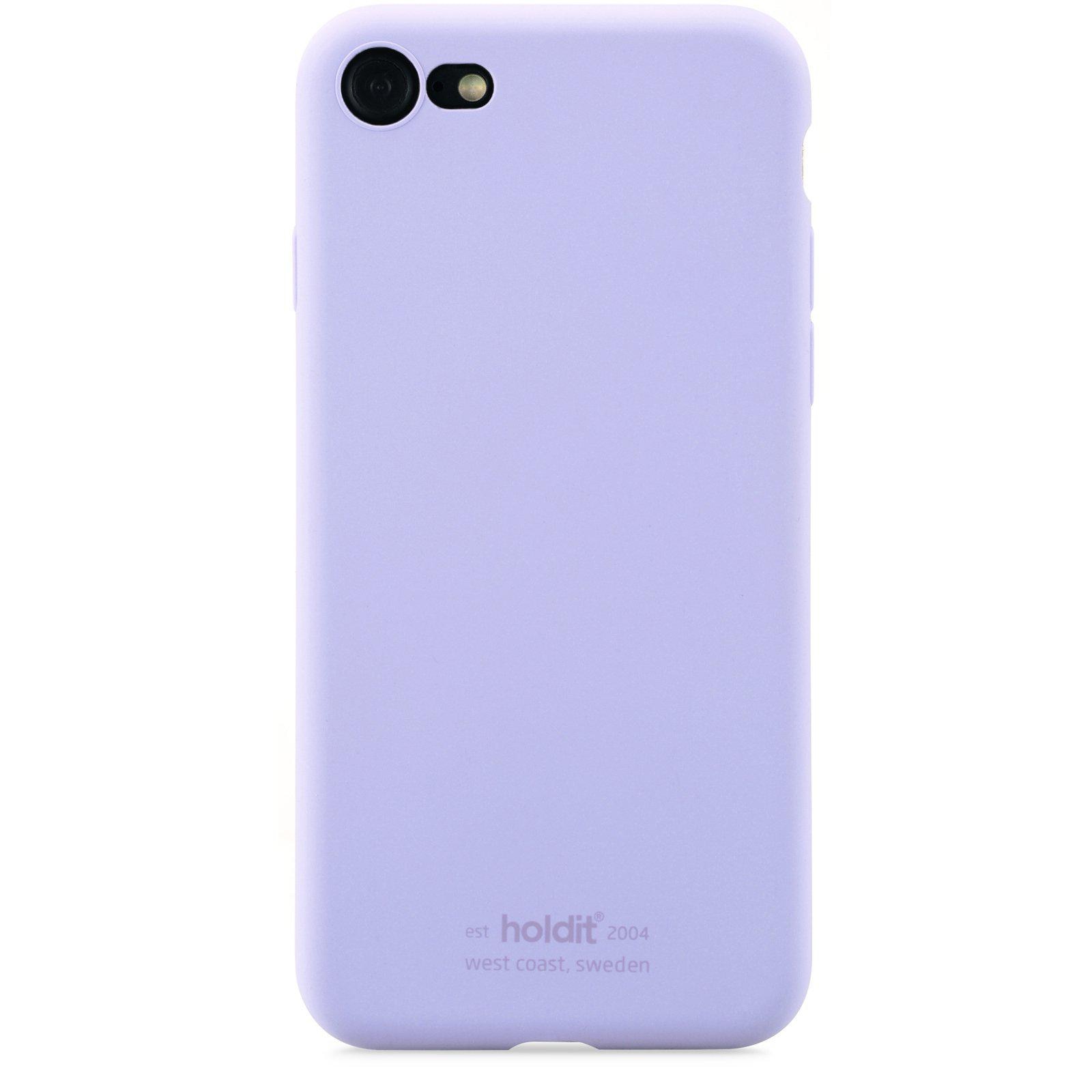 Coque en silicone pour iPhone SE 2022, Violet