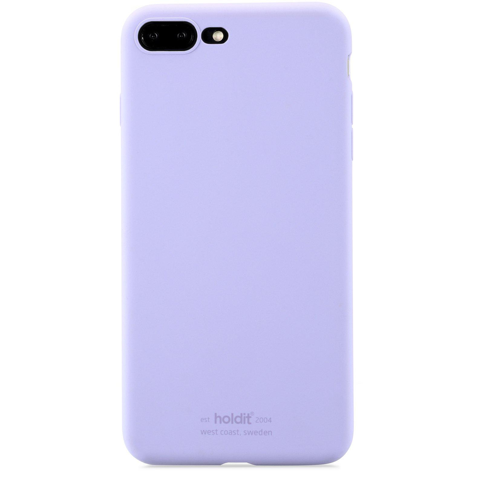 Coque en silicone pour iPhone 7 Plus/iPhone 8 Plus, Violet