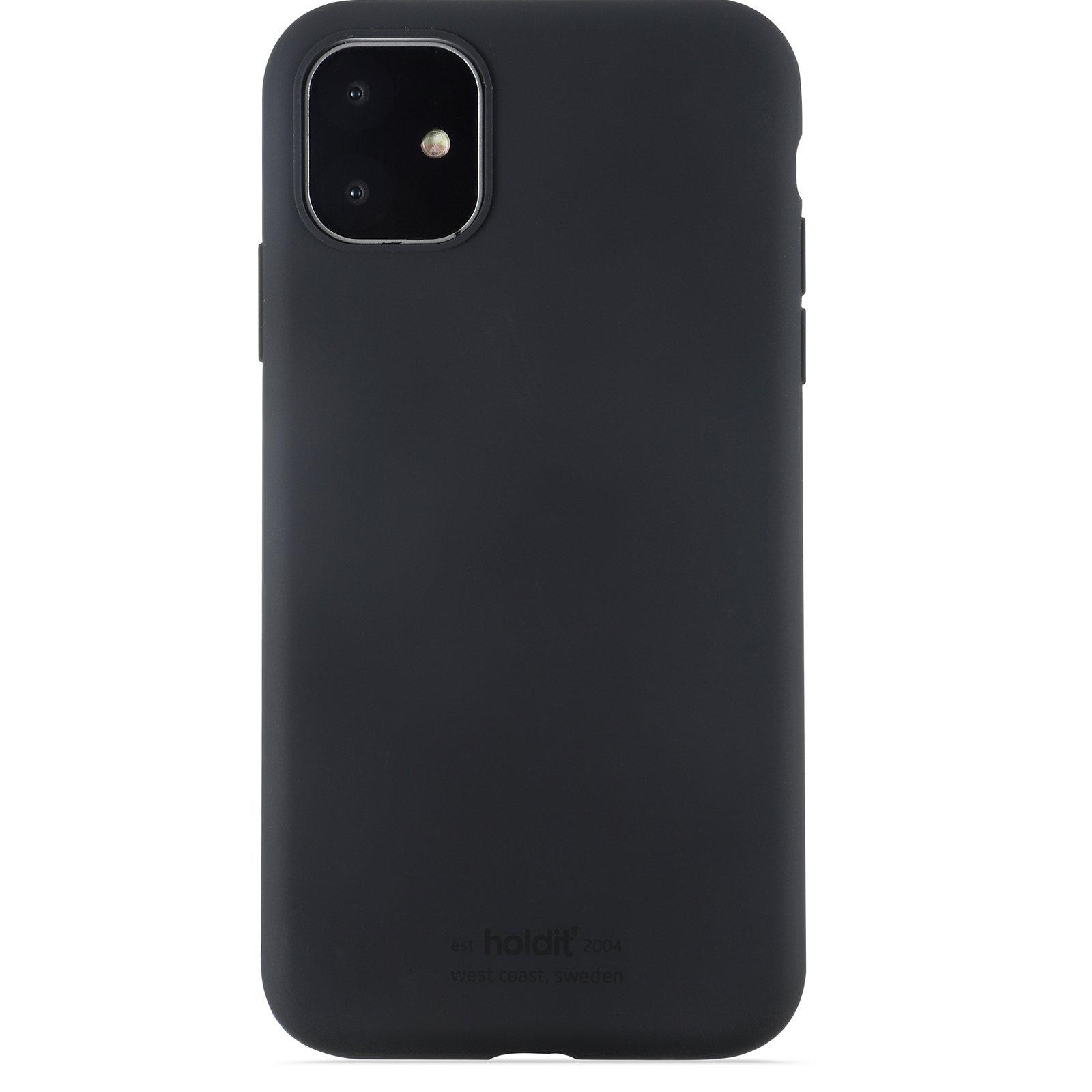 Coque en silicone pour iPhone Xr, Black