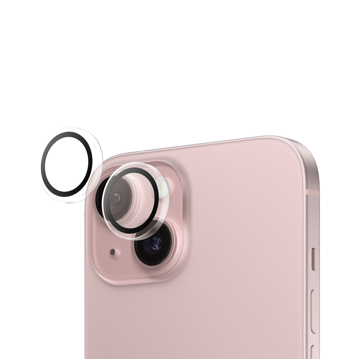 iPhone 15 Hoops Camera Lens Protector, Transparent