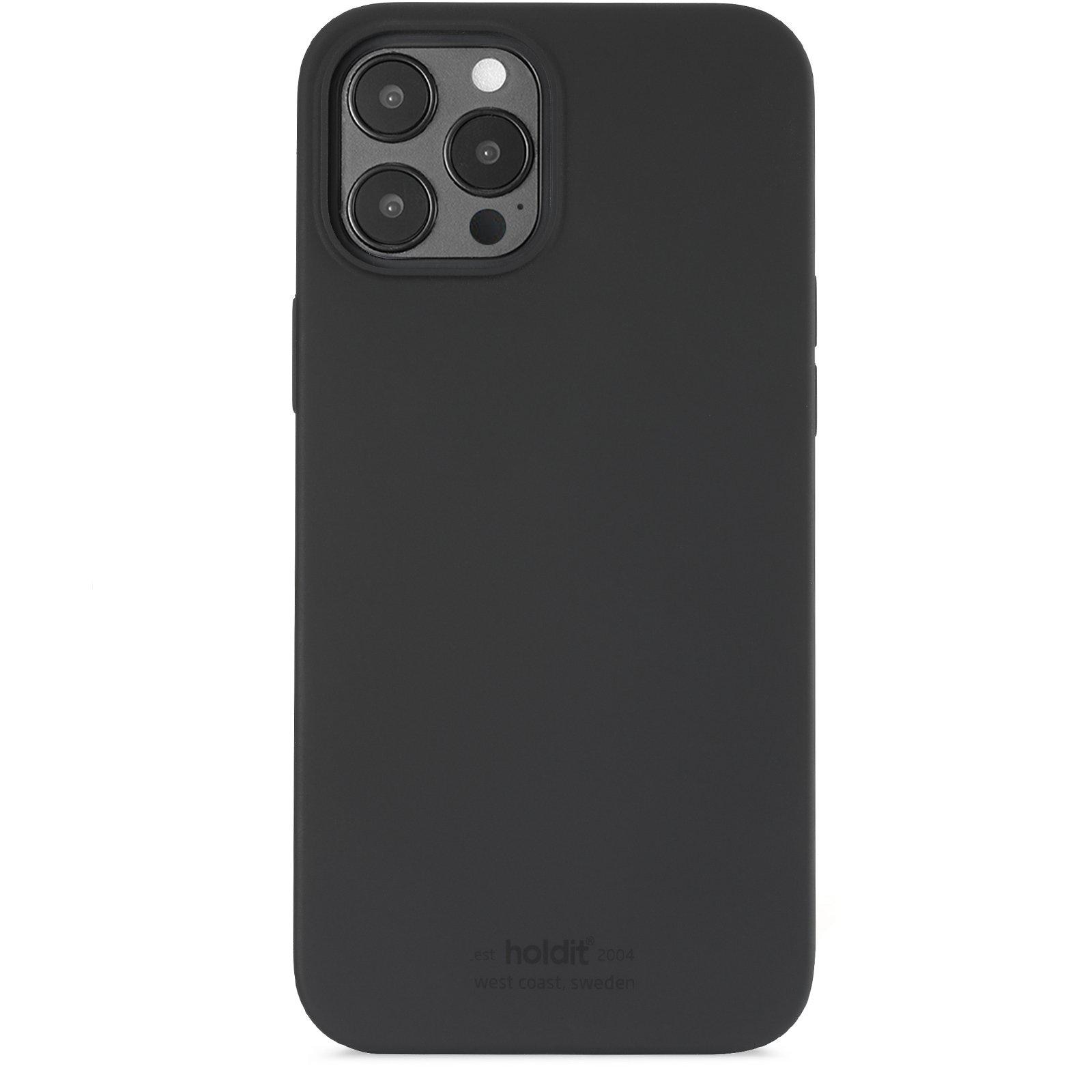 Coque en silicone pour iPhone 12 Pro Max, Black