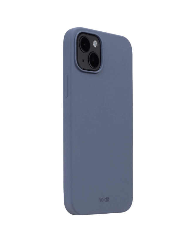 Coque en silicone pour iPhone 14 Plus, Pacific Blue