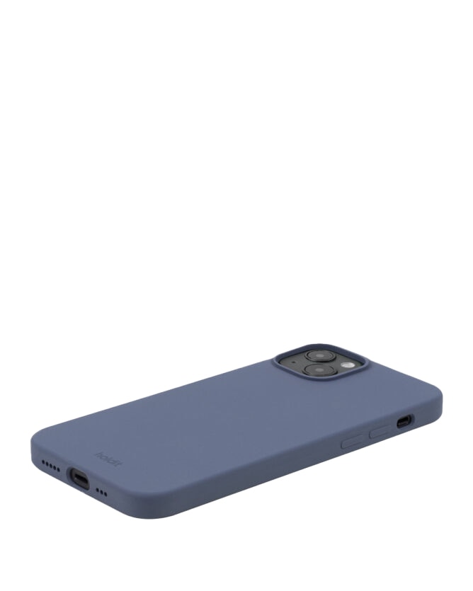 Coque en silicone pour iPhone 14 Plus, Pacific Blue