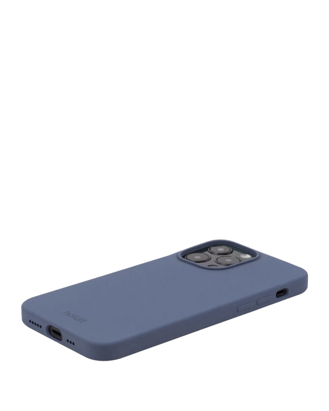 Coque en silicone iPhone 14 Pro, Pacific Blue