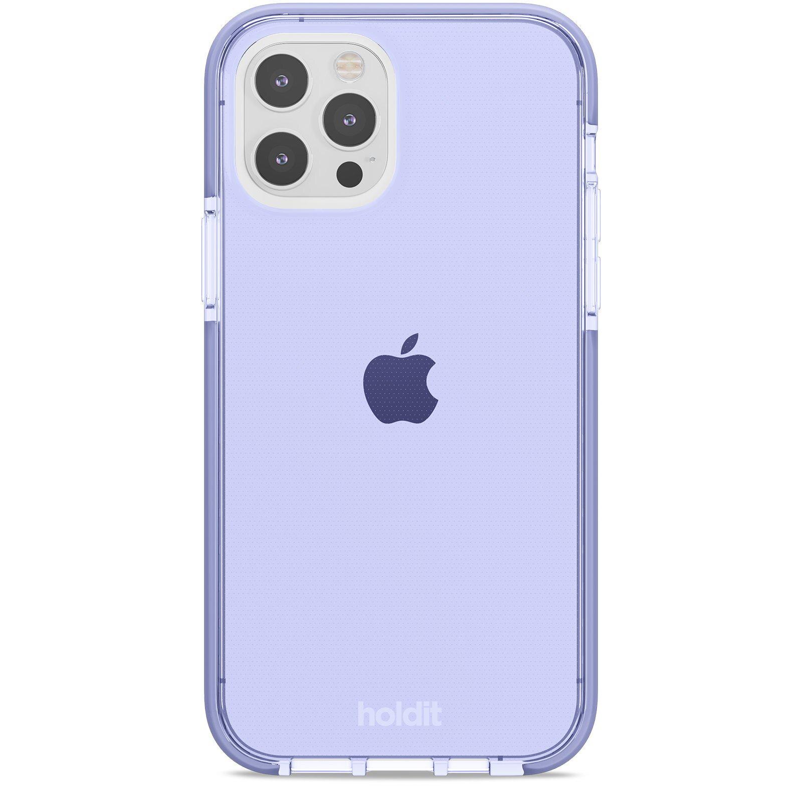 Seethru Coque iPhone 12/12 Pro, Lavender