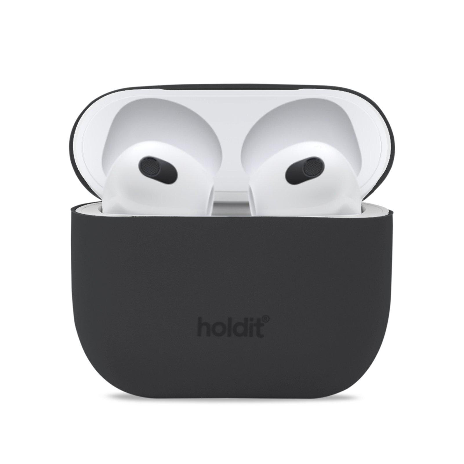 Coque Étui en silicone AirPods 3, Black