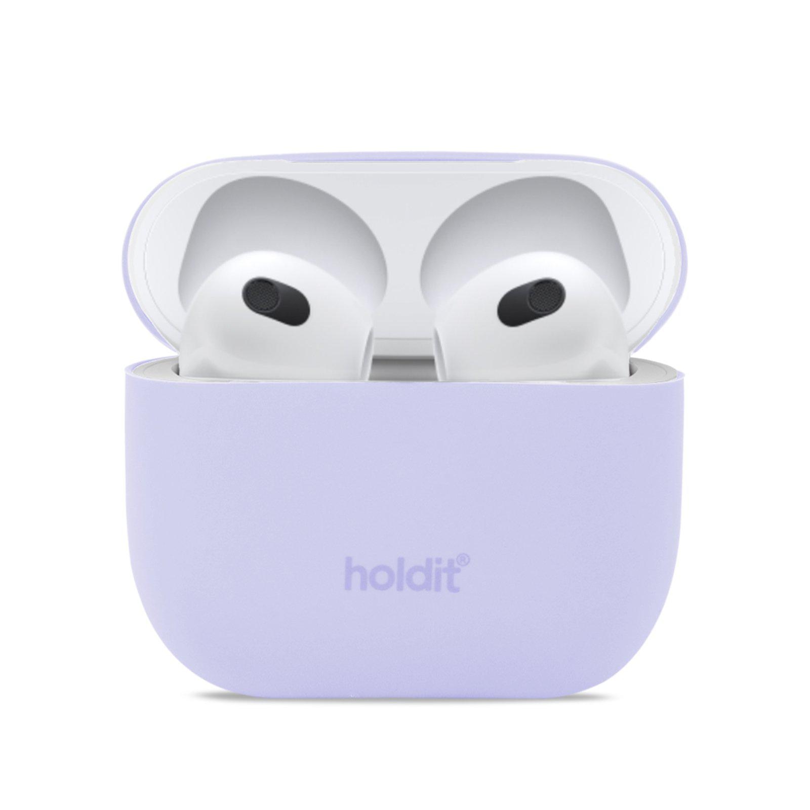 Coque Étui en silicone AirPods 3, Lavande