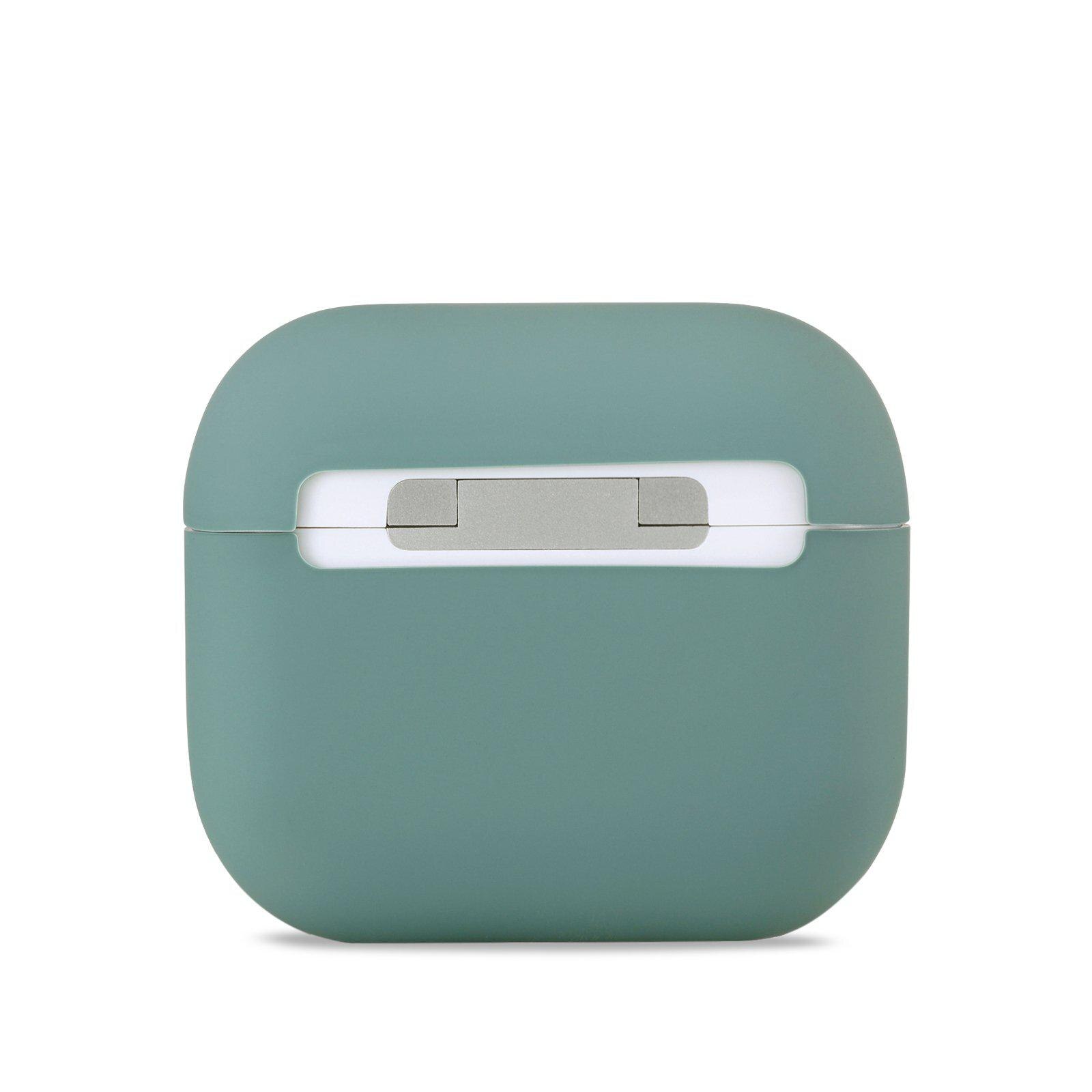 Coque Étui en silicone AirPods 3, Moss Green