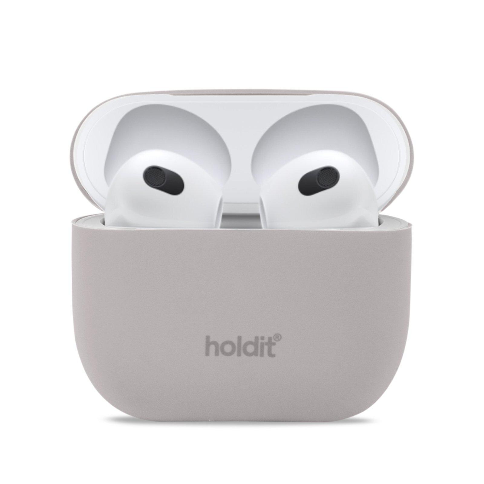 Coque Étui en silicone AirPods 3, Taupe