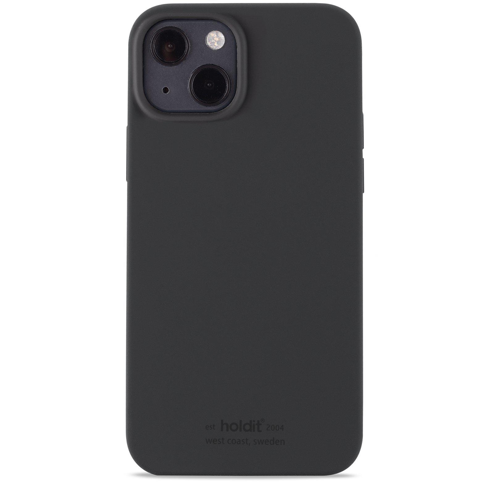 Coque en silicone pour iPhone 13 Mini, Black