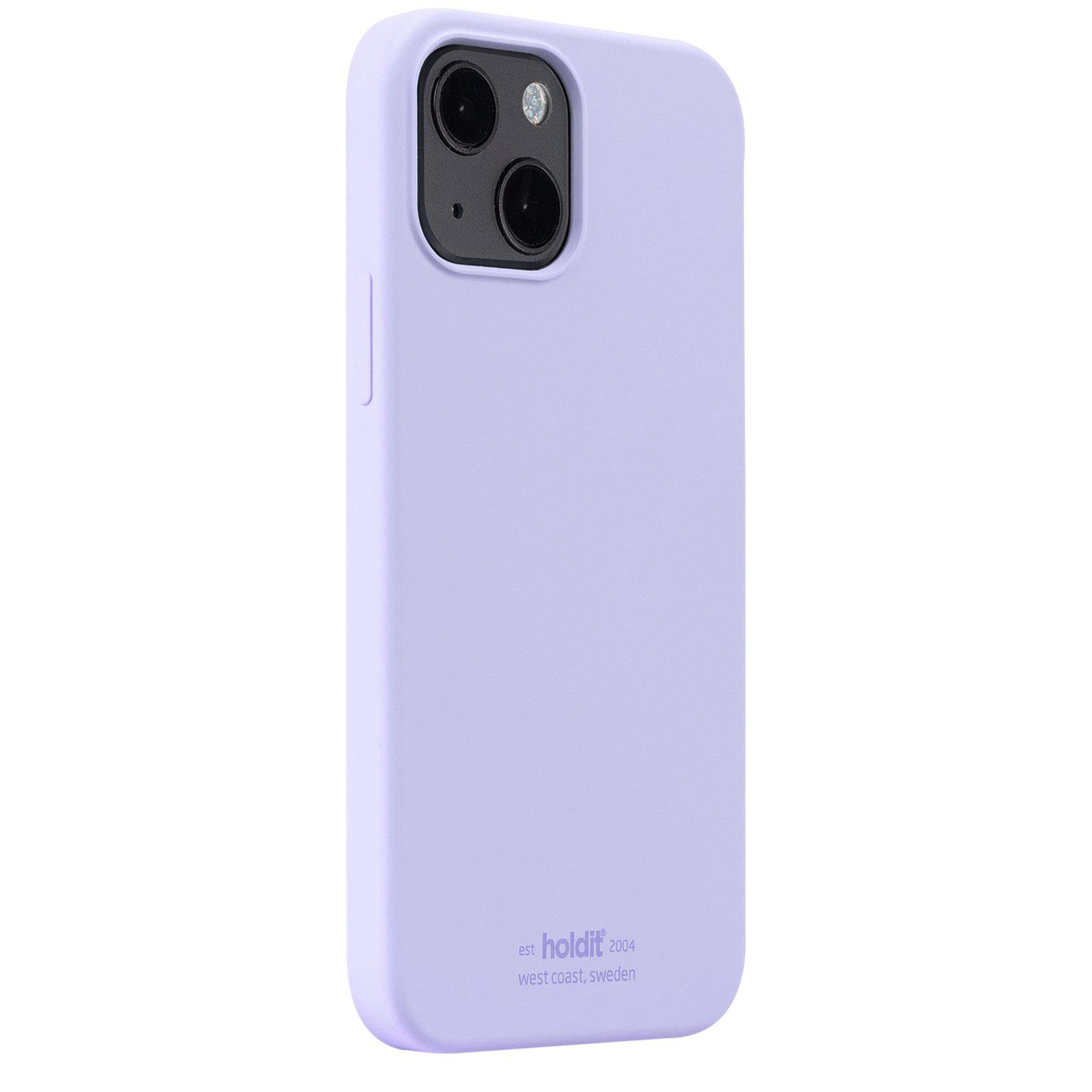 Coque en silicone iPhone 14 Plus, Lavande