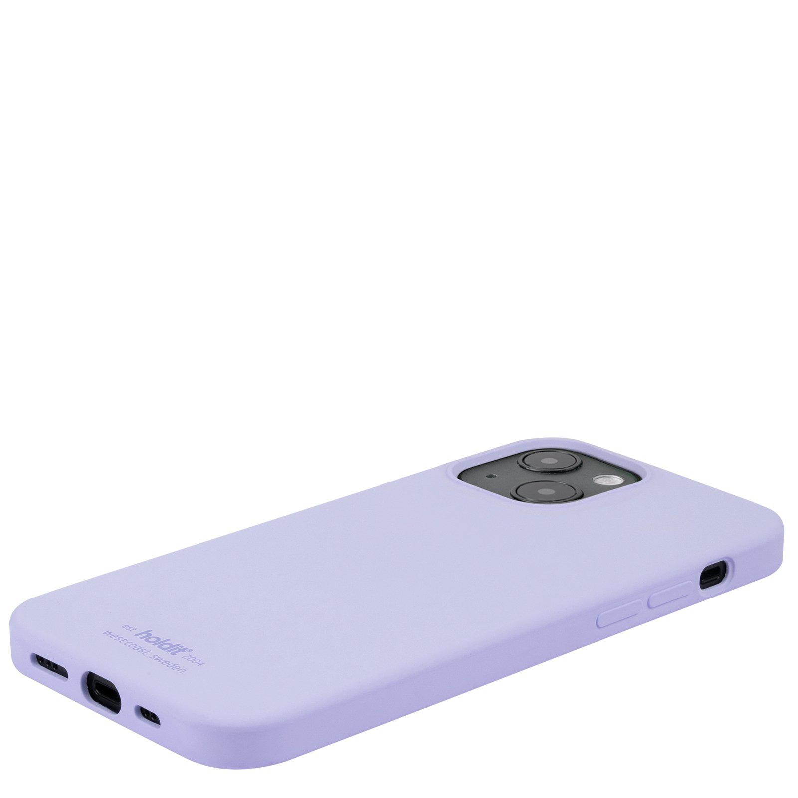 Coque en silicone pour iPhone 14 Plus, Lavender