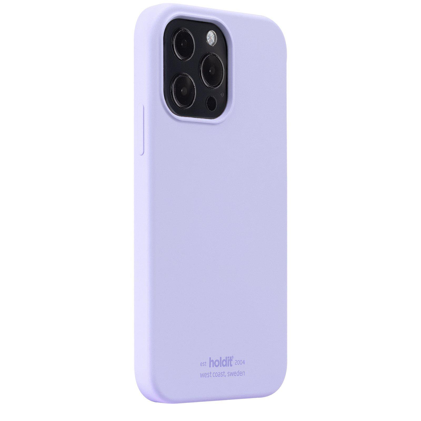 Coque en silicone pour iPhone 13 Pro Max, Violet