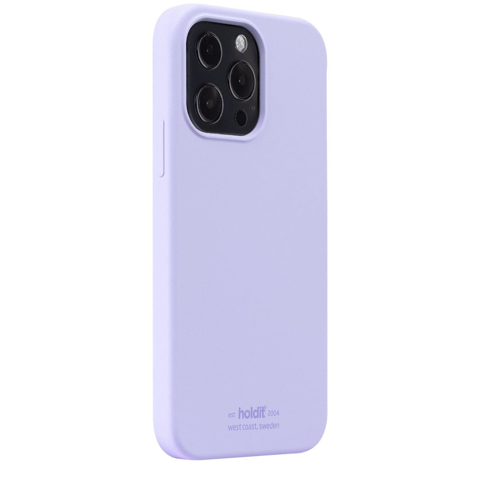 Coque en silicone iPhone 13 Pro Max, Lavande