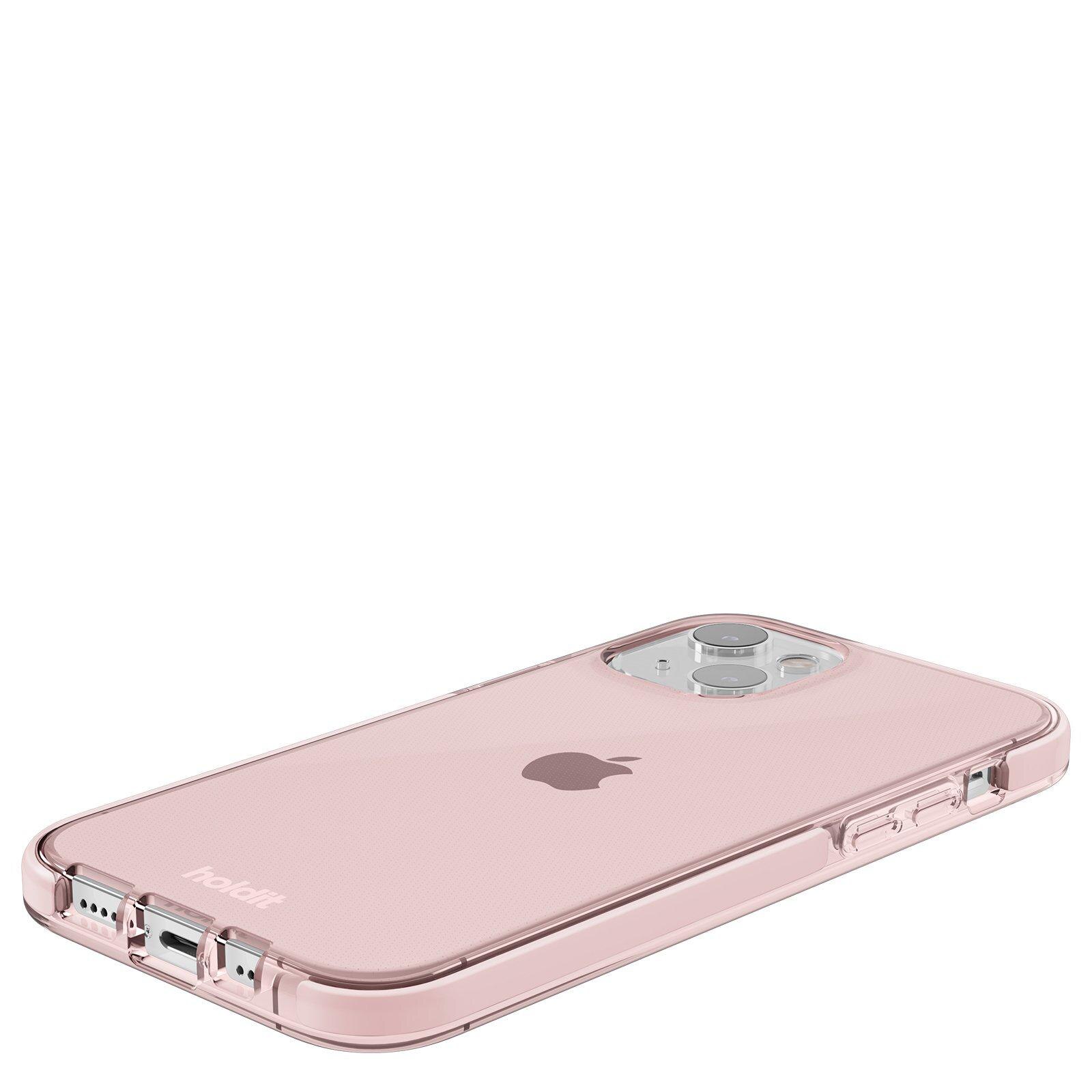 Seethru Coque iPhone 13, Pink