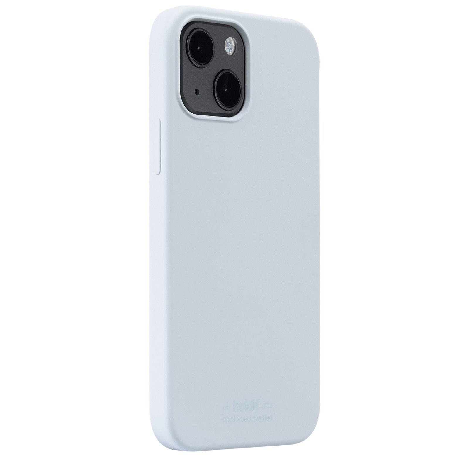 Coque en silicone iPhone 13 Mineral Blue