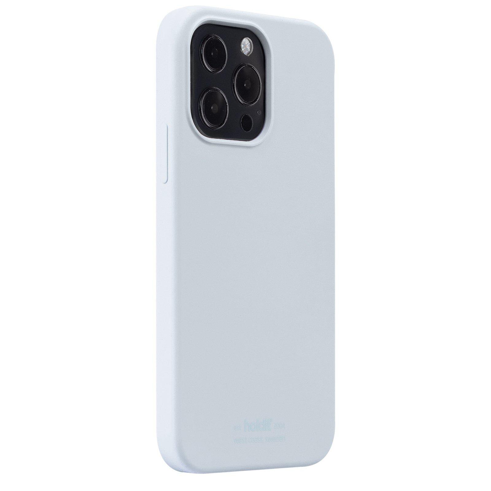 Coque en silicone pour Apple iPhone 13 Pro Max, Bleu