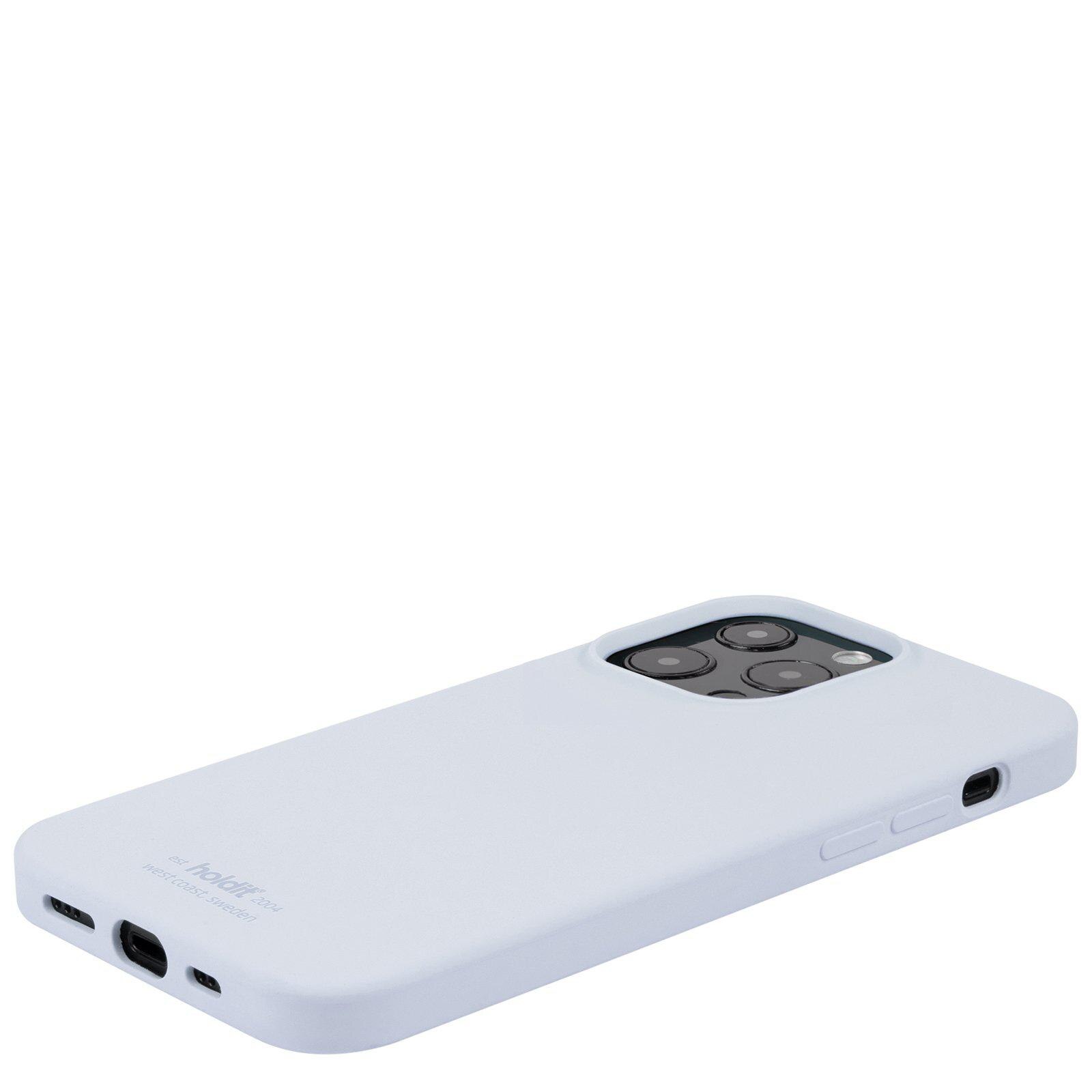 Coque en silicone pour Apple iPhone 13 Pro Max, Bleu
