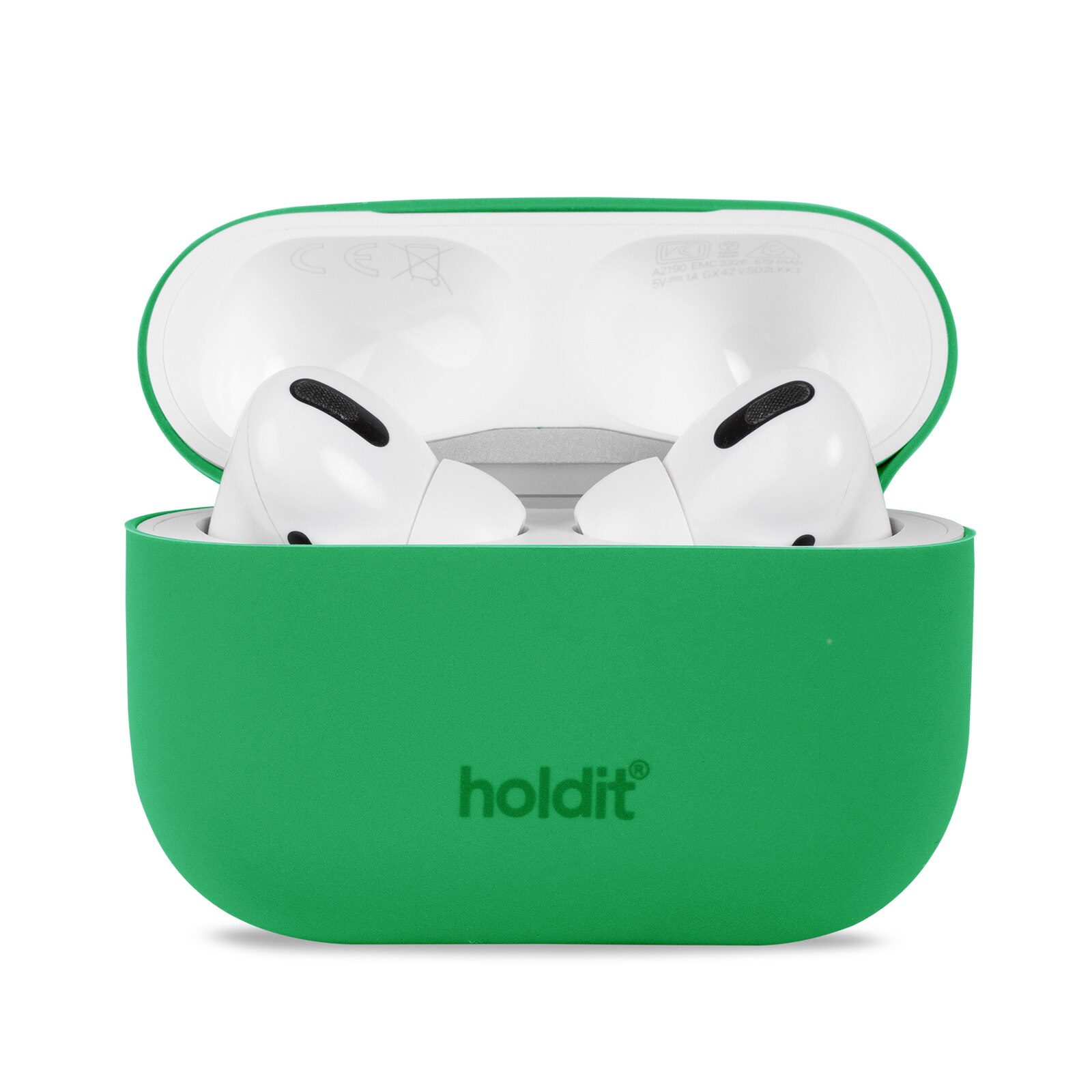 Coque Étui en silicone AirPods Pro, Grass Green