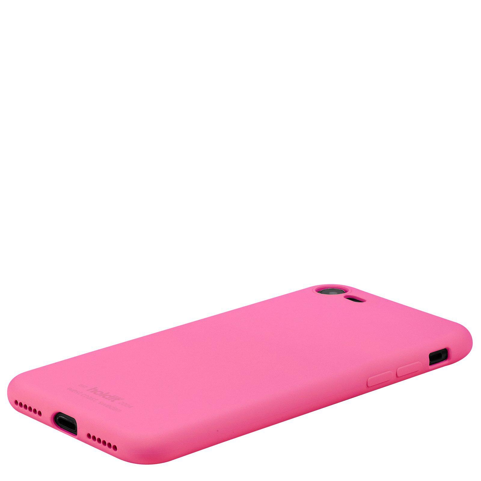 Coque en silicone iPhone 8, Bright Pink