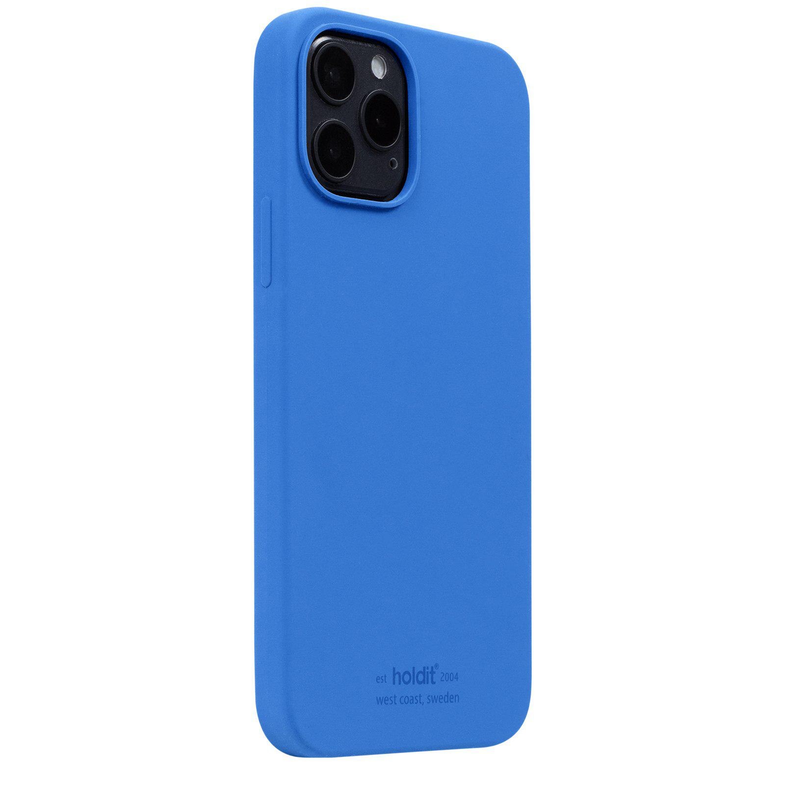 Coque en silicone pour iPhone 12/iPhone 12 Pro, Sky Blue