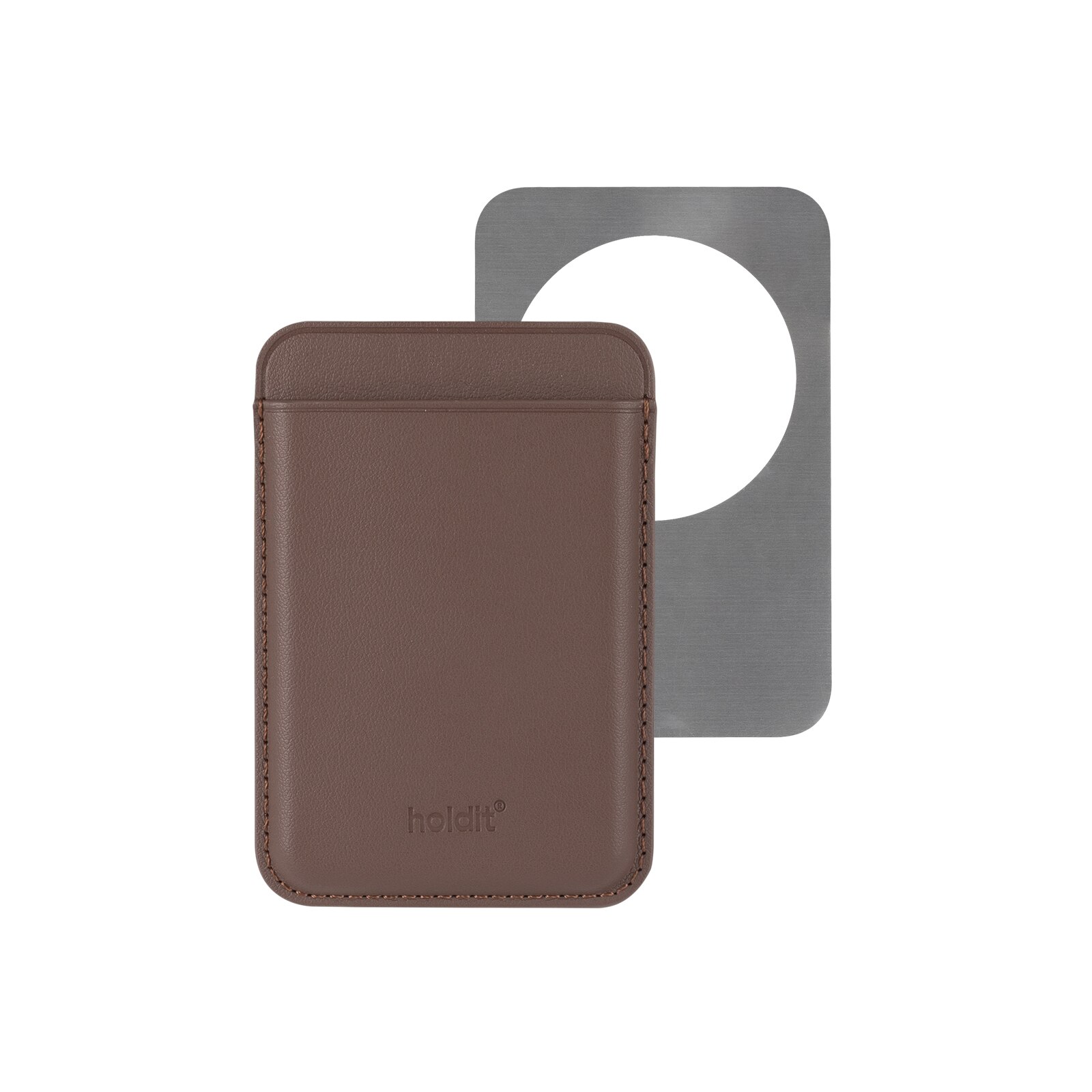 Porte-carte magnétique, Dark Brown