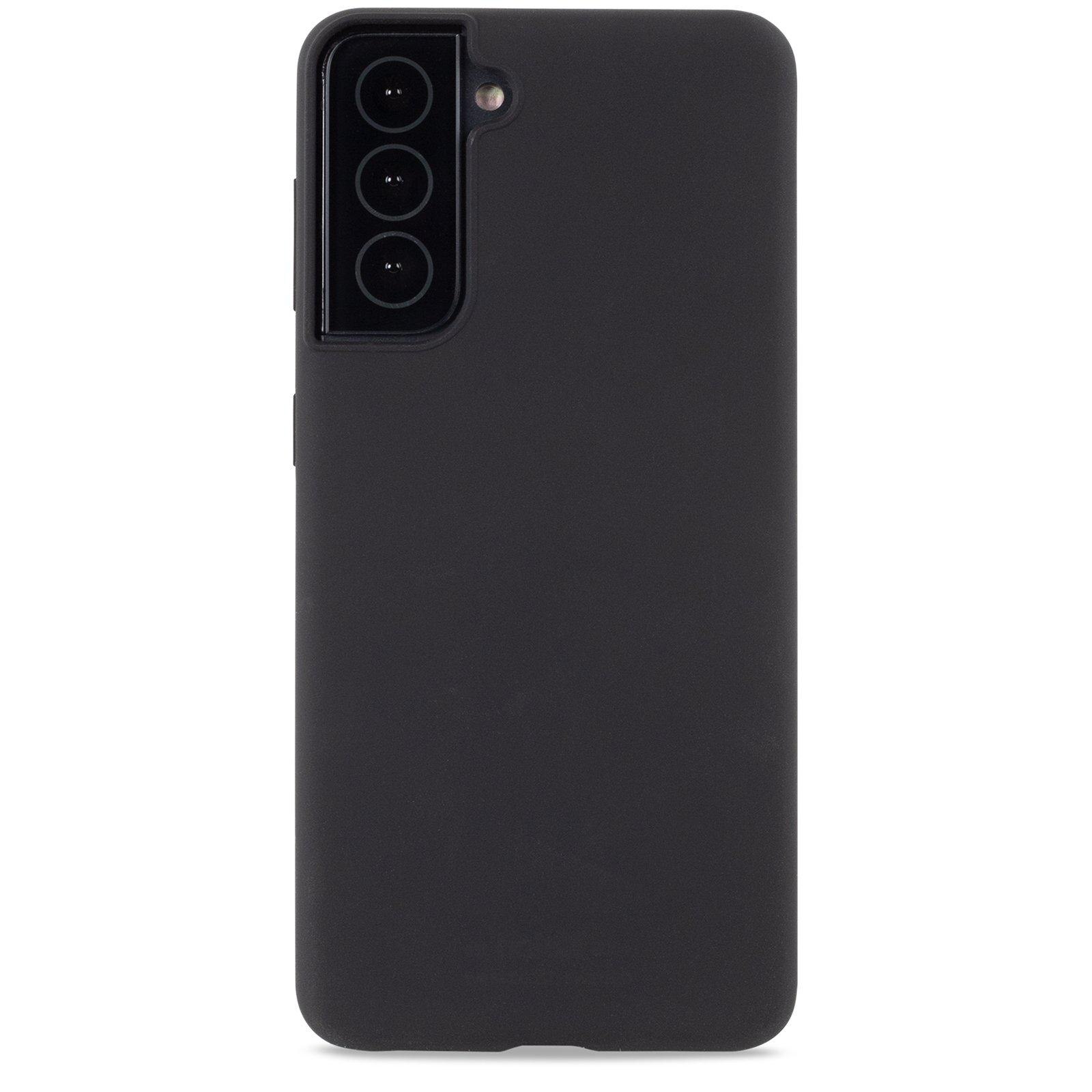 Coque en silicone pour Samsung Galaxy S22, Noir