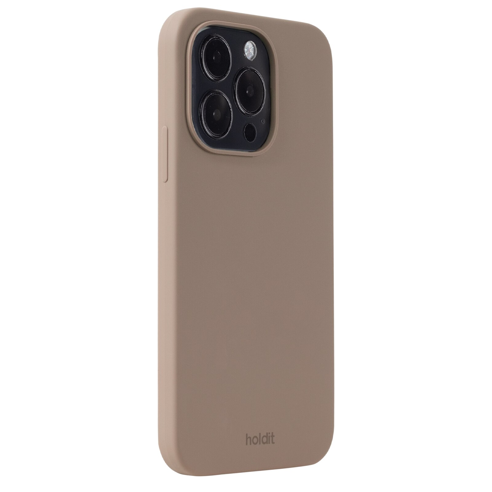 Coque en silicone iPhone 14 Pro, Mocha Brown