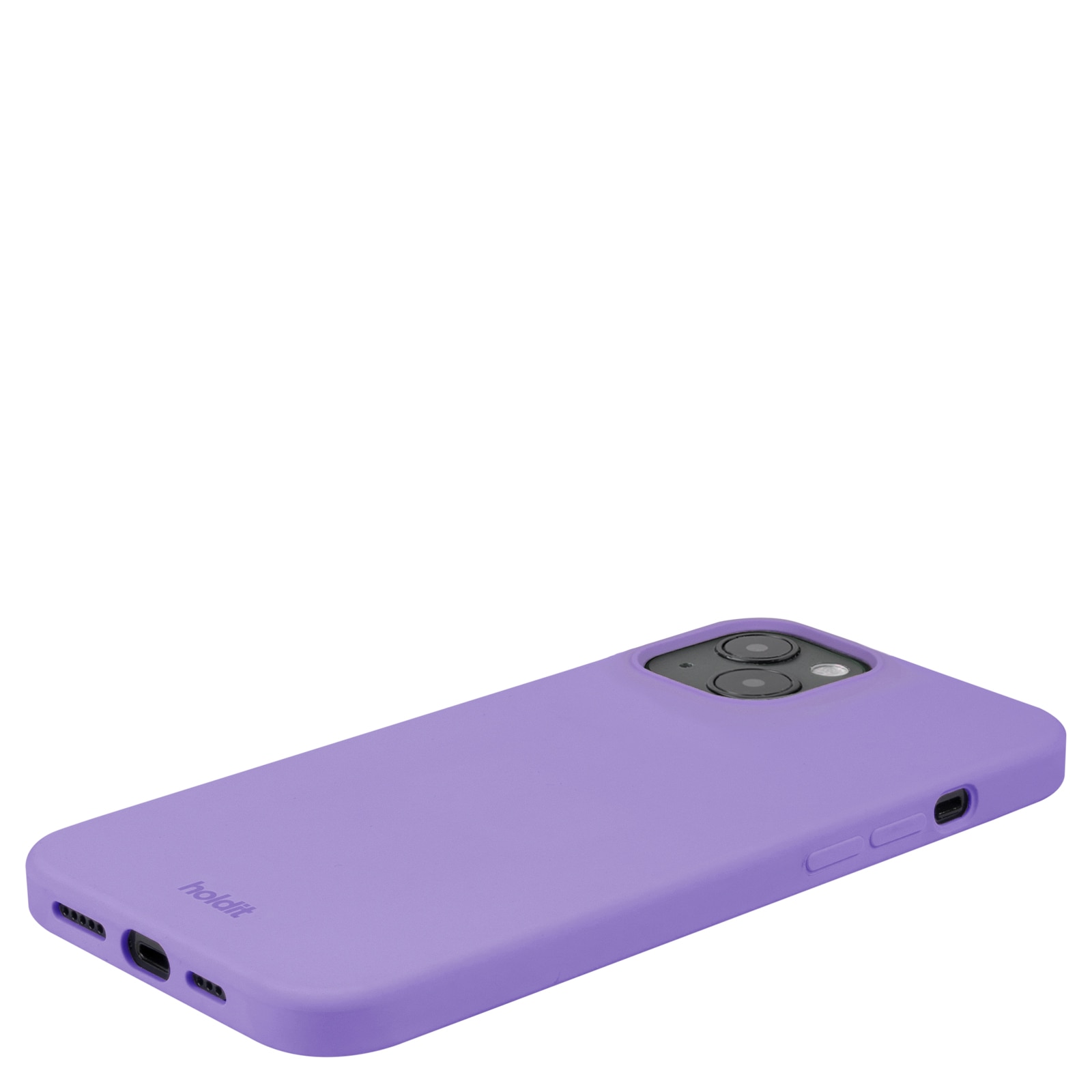Coque en silicone pour iPhone 14 Plus, Violet