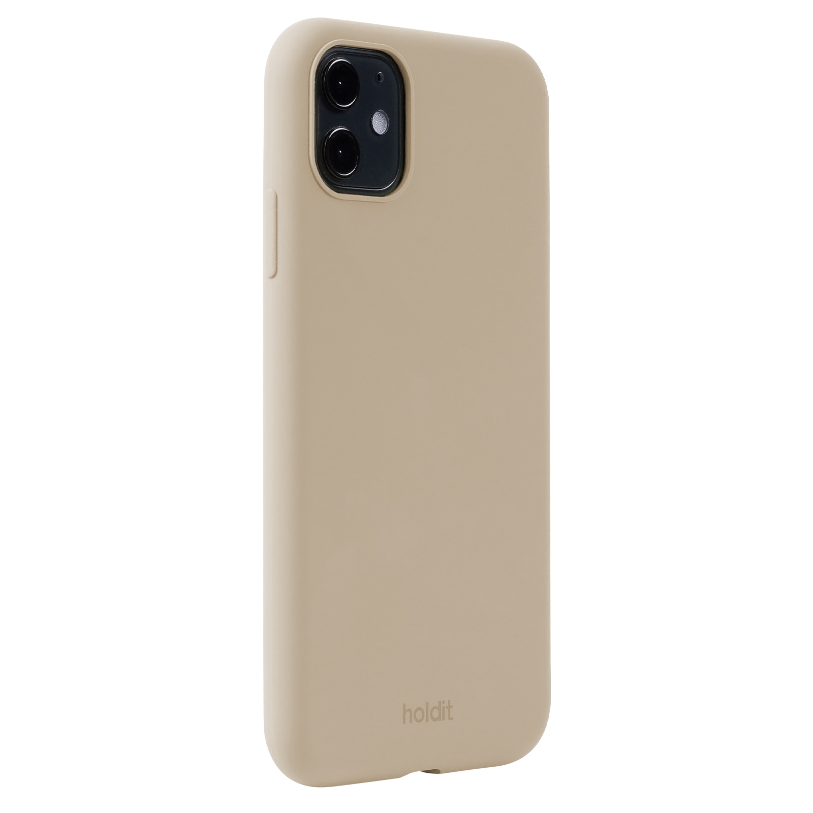 Coque en silicone iPhone XR, Latte Beige