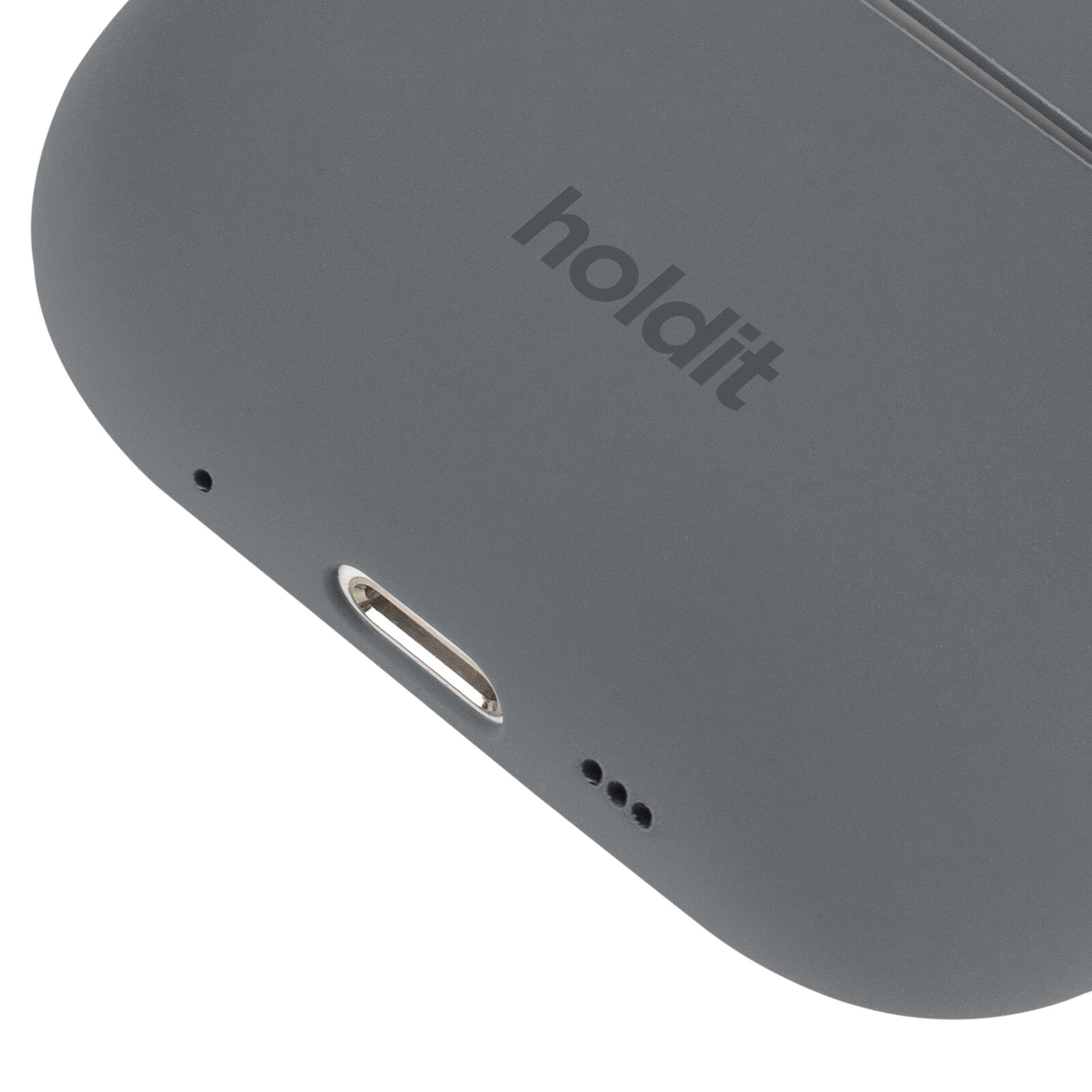 Coque Étui en silicone AirPods Pro 2, Space Gray