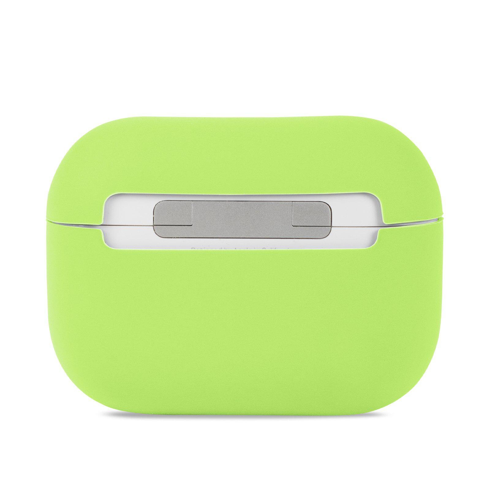 Coque Étui en silicone AirPods Pro, Acid Green