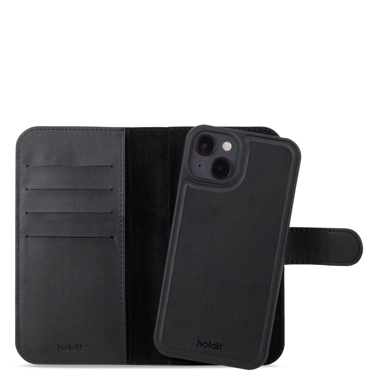 Étui Portefeuille Magnetique Plus iPhone 15, noir