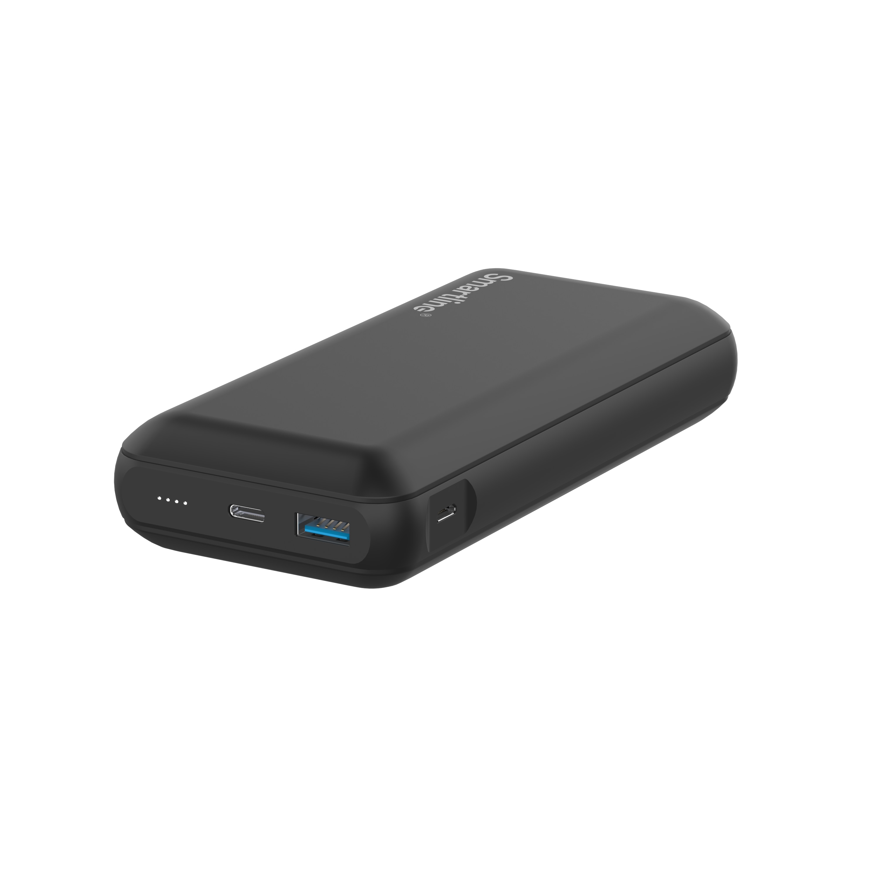 Powerbank 20000 mAh USB-A + USB-C PD, noir