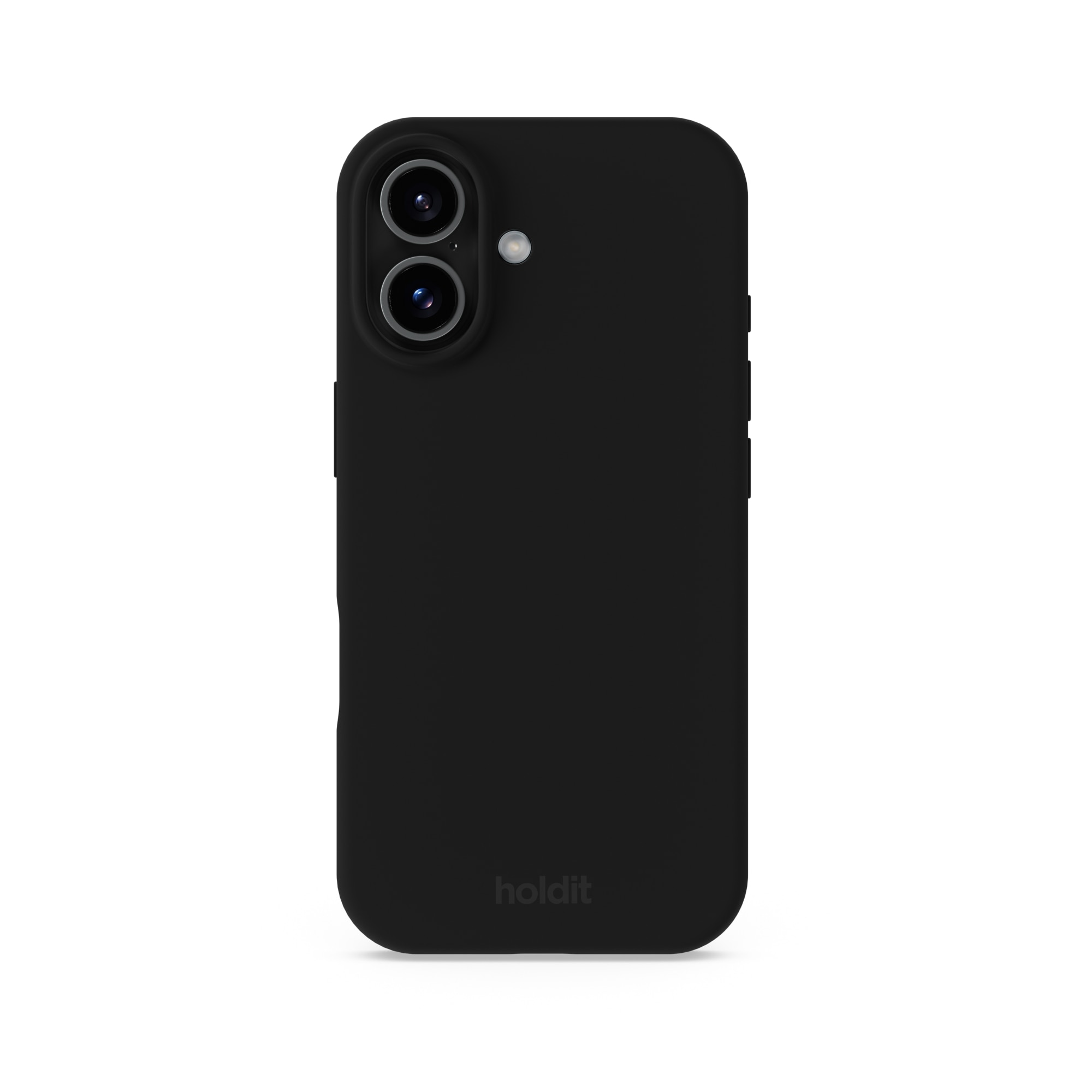 Coque en silicone pour iPhone 17, Black