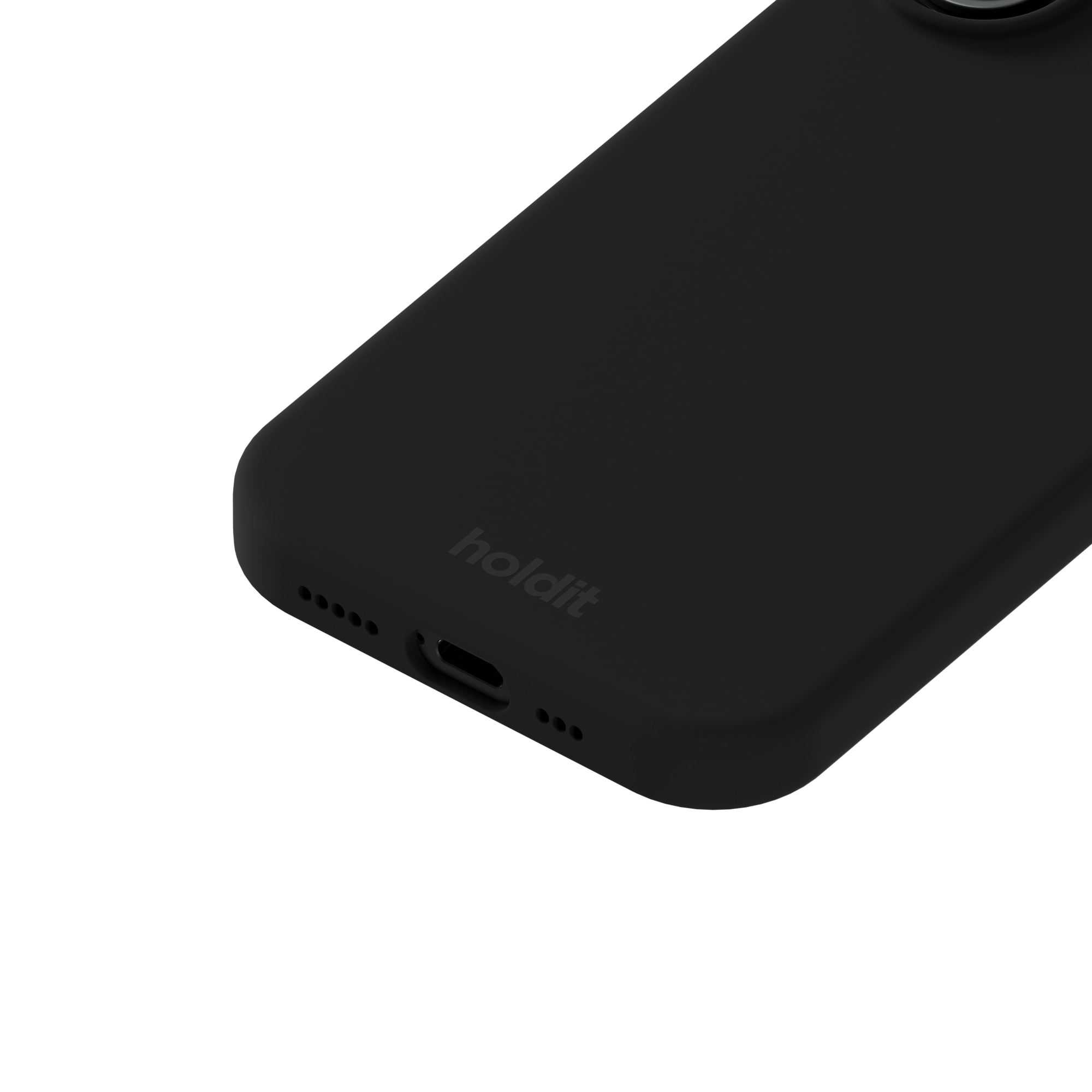 Coque en silicone pour iPhone 17, Black