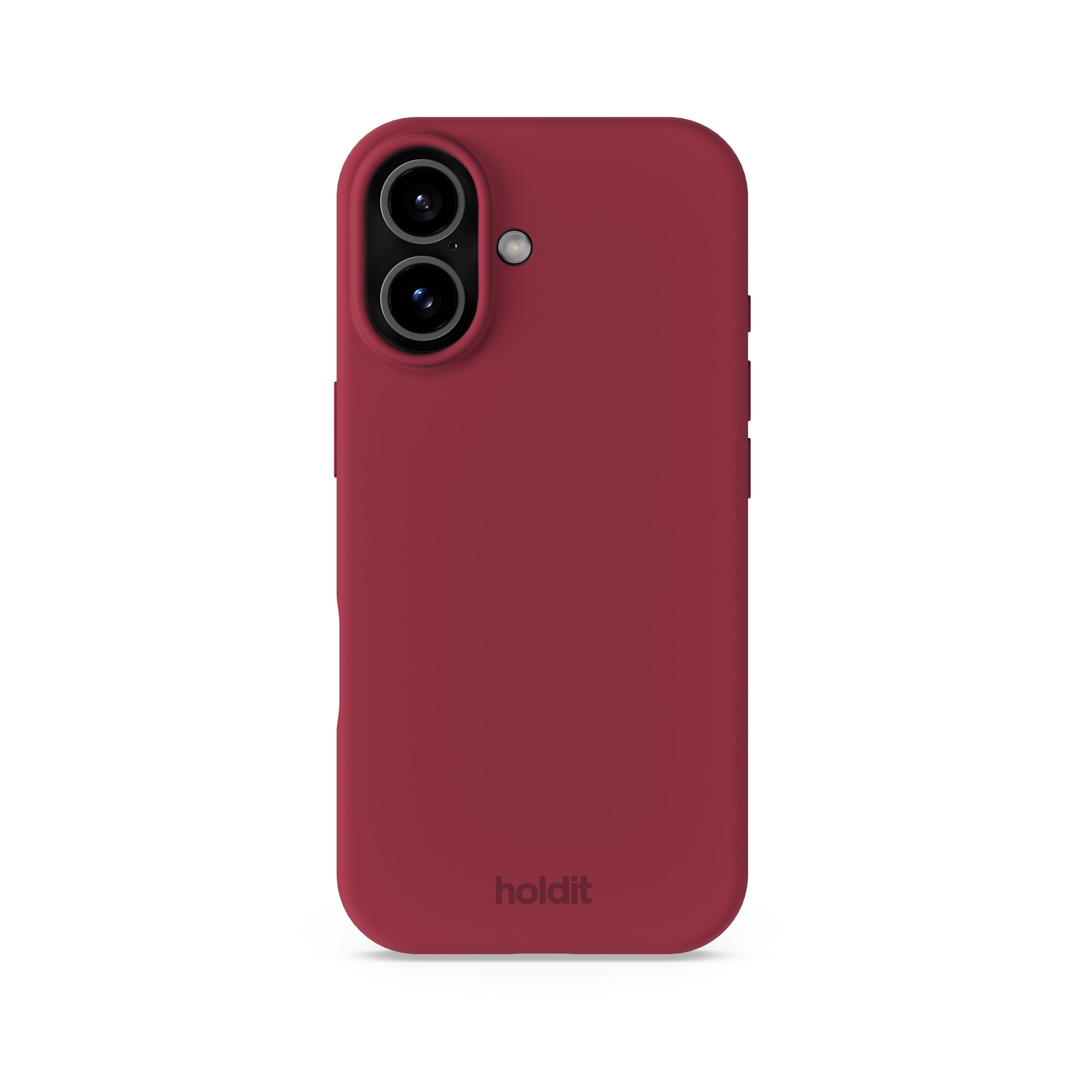 Coque en silicone pour iPhone 17, Red Velvet