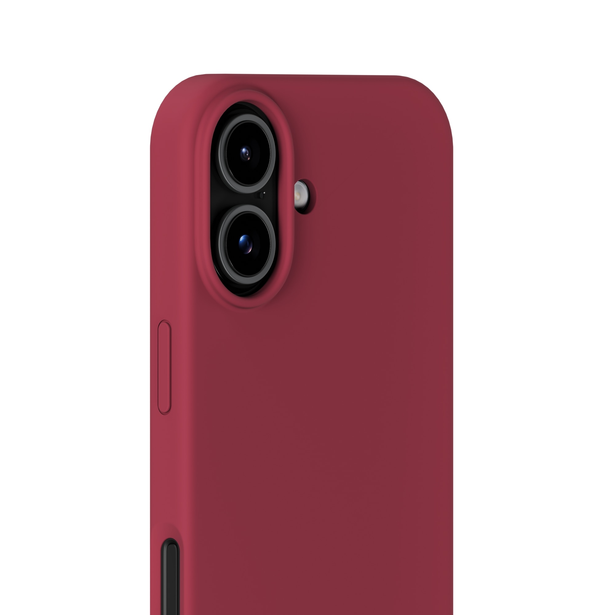 Coque en silicone pour iPhone 17, Red Velvet