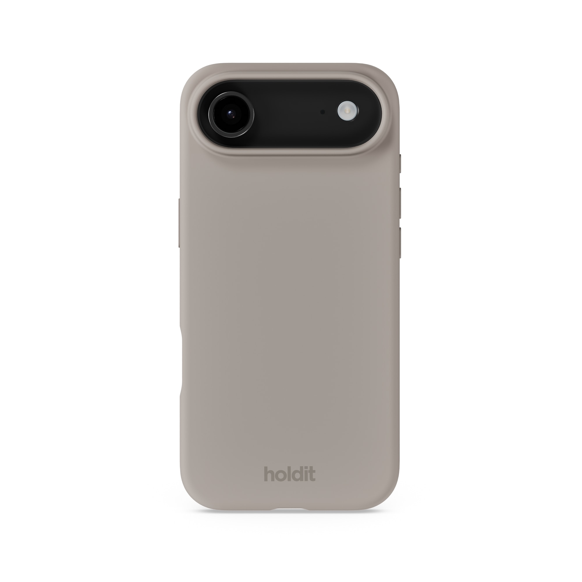Coque en silicone pour iPhone Air, Taupe
