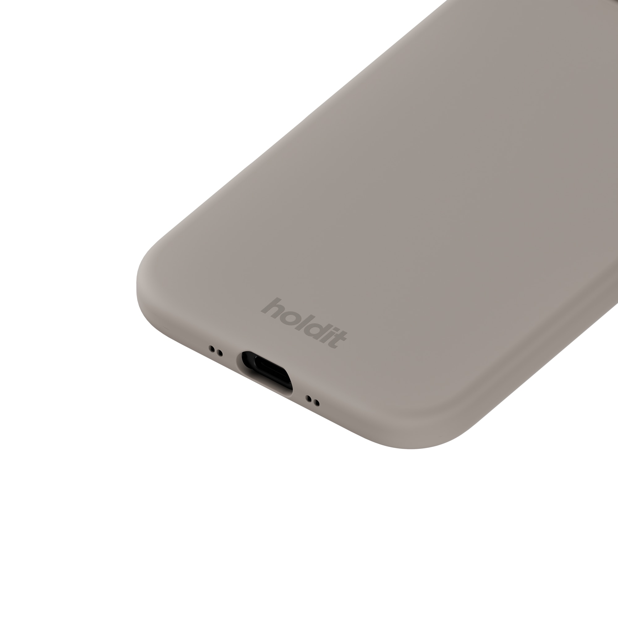Coque en silicone pour iPhone Air, Taupe