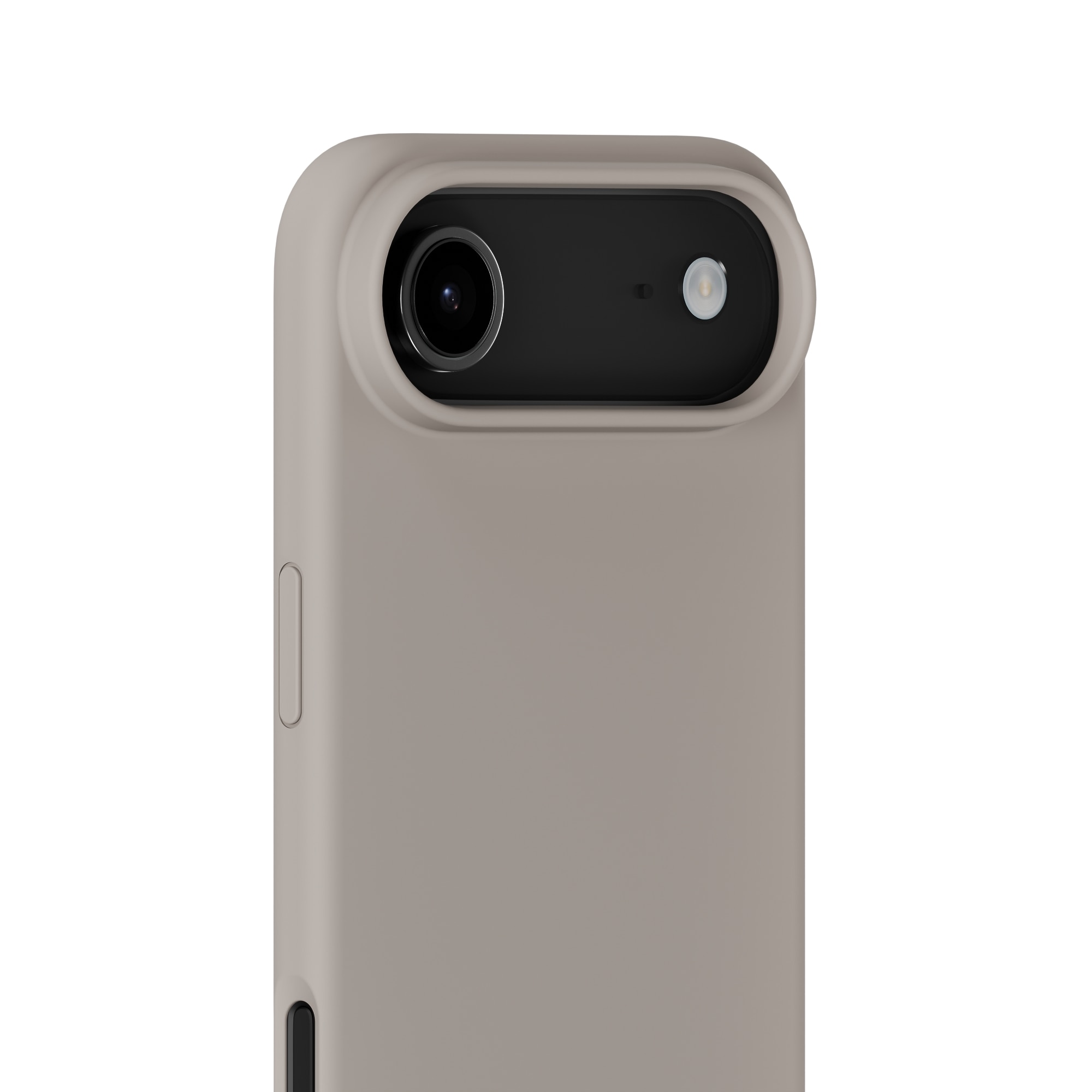 Coque en silicone pour iPhone Air, Taupe