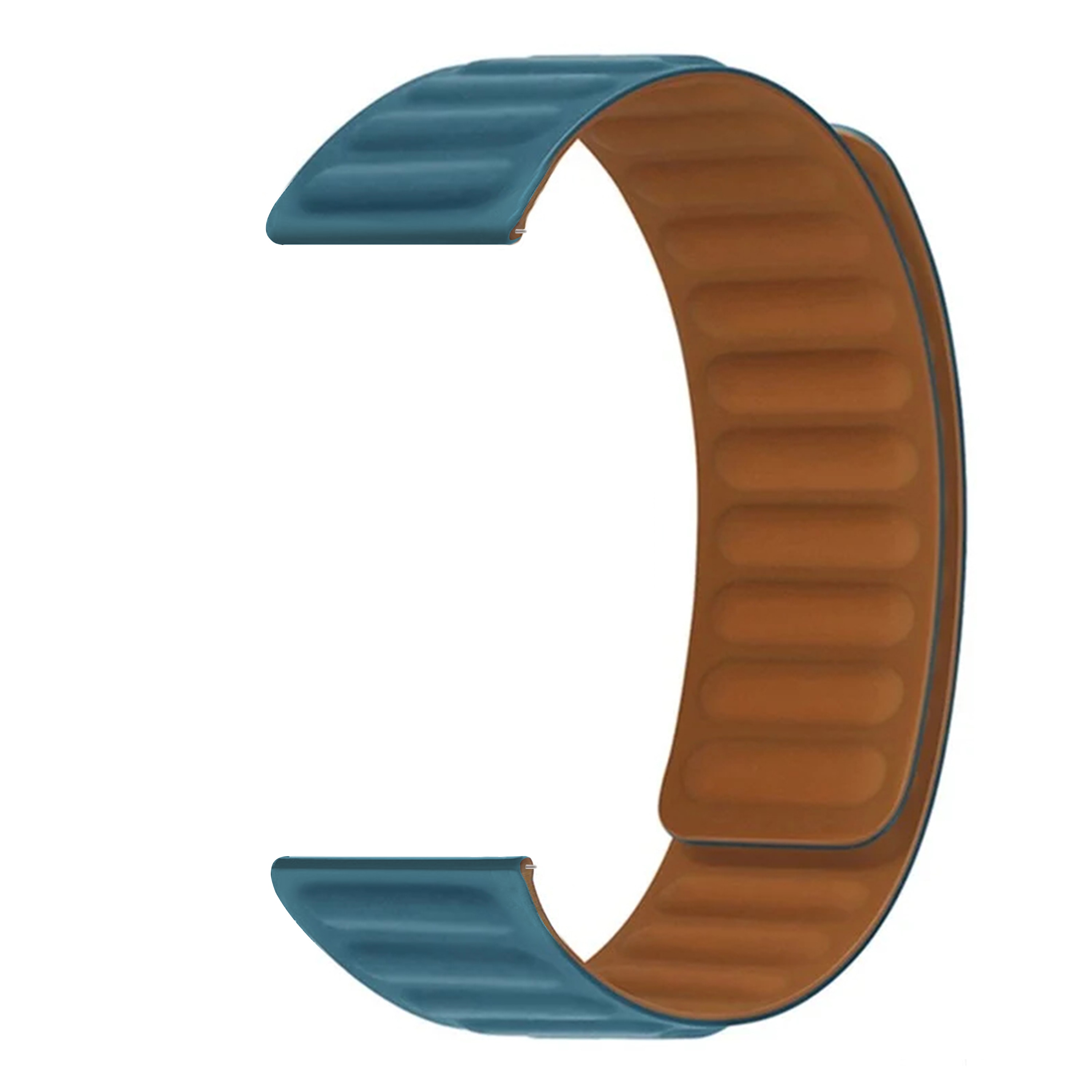 Bracelet magnétique en silicone Xiaomi Watch S3, bleu