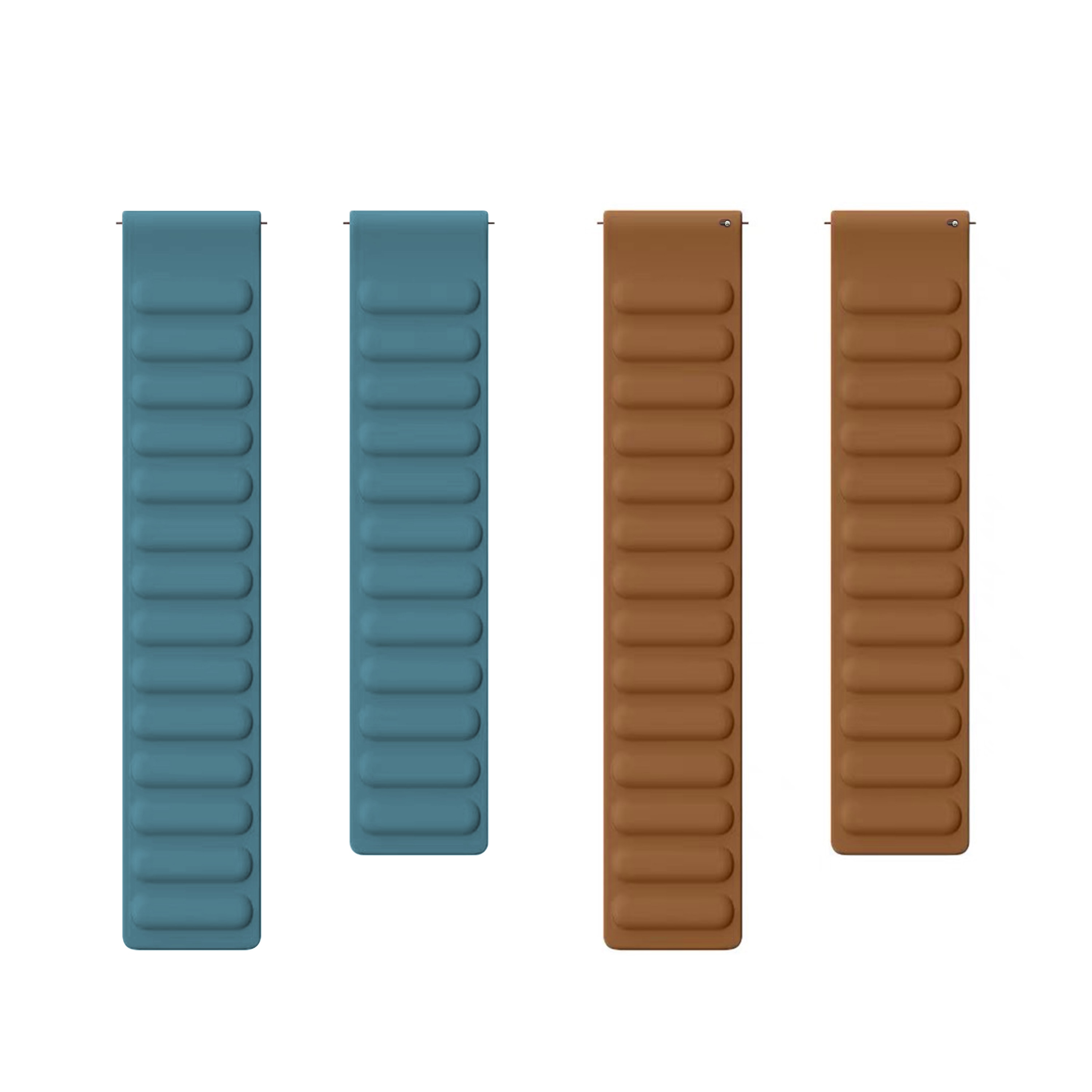 Bracelet magnétique en silicone Xiaomi Watch S3, bleu