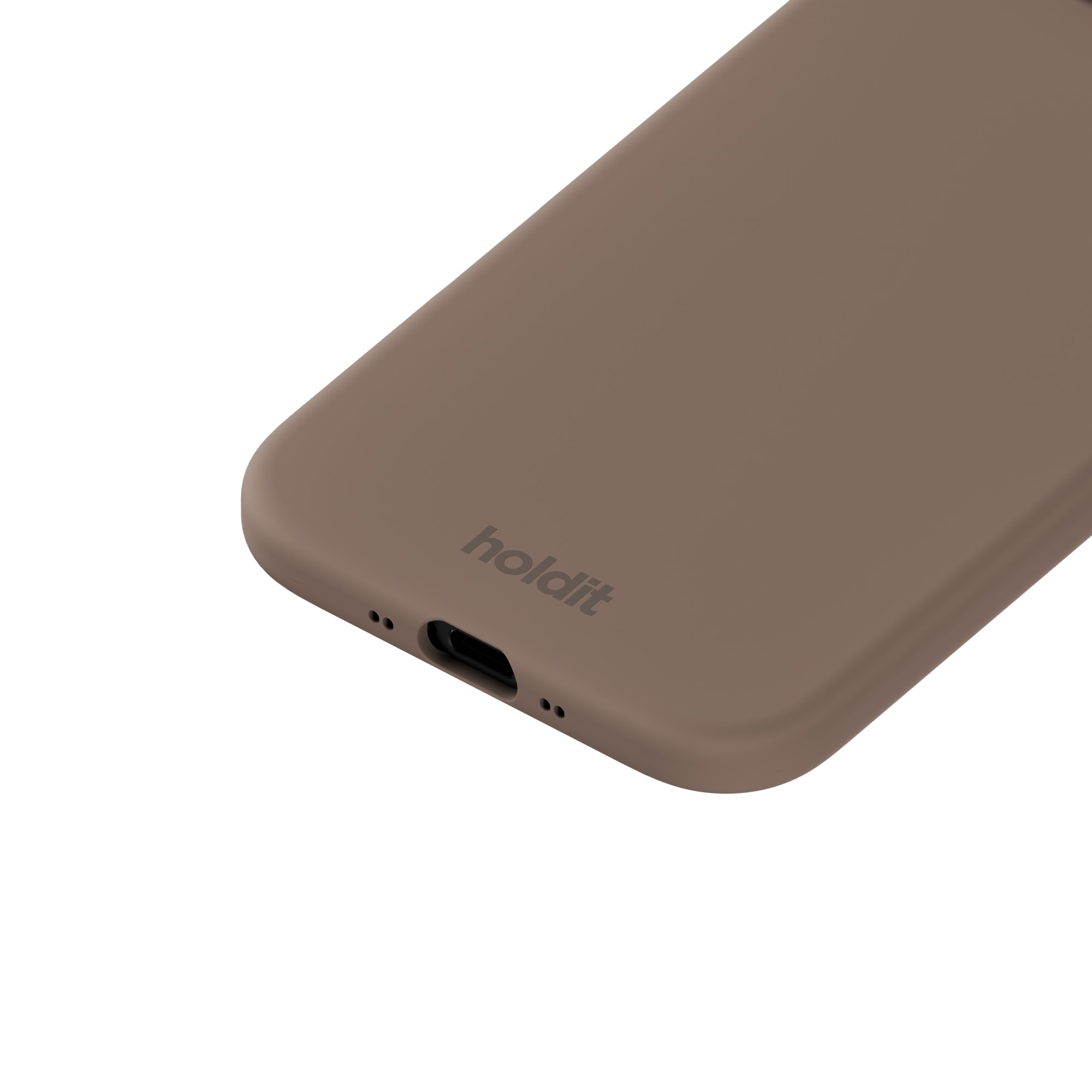 Coque en silicone pour iPhone Air, Mocha Brown