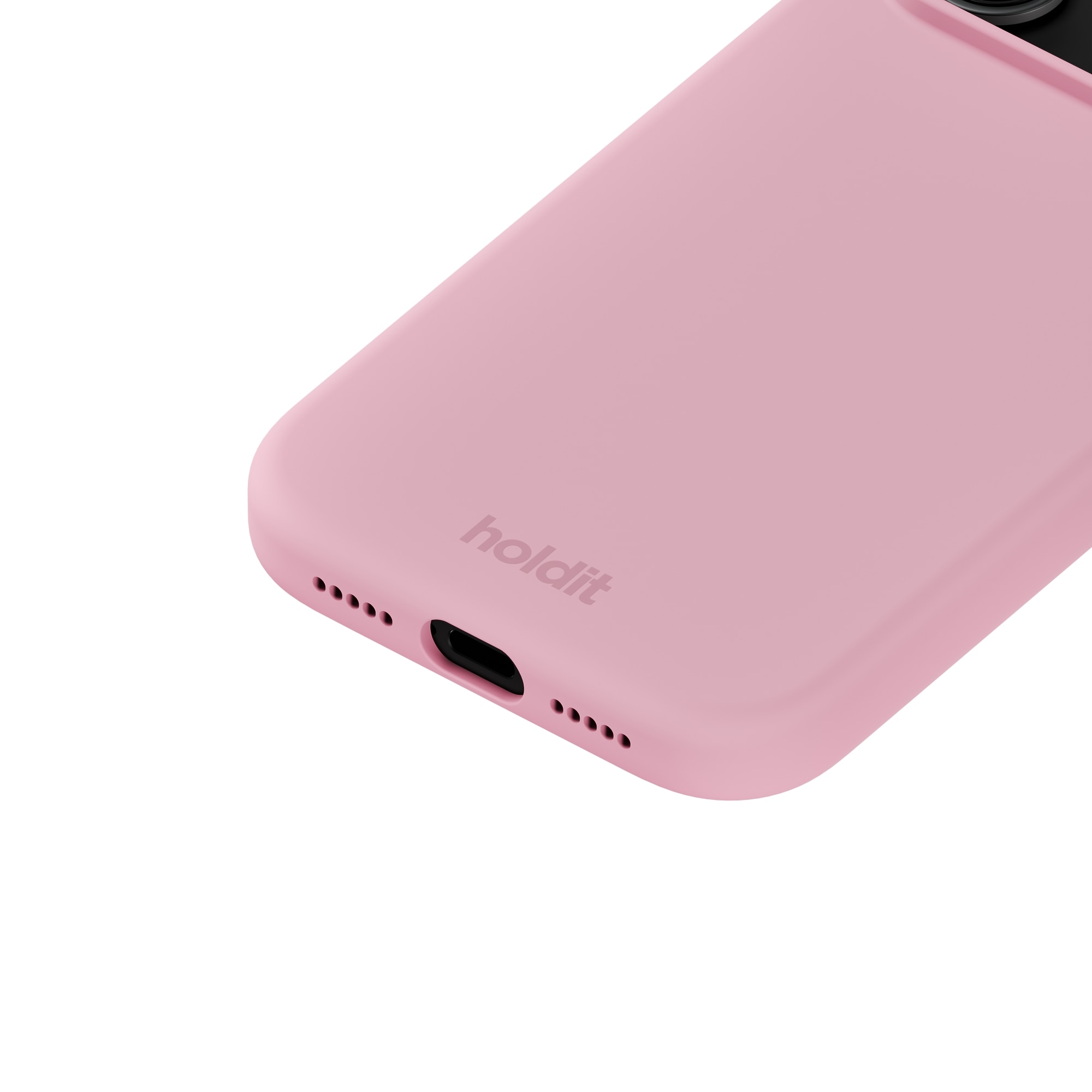Coque en silicone pour iPhone 17 Pro, Pink