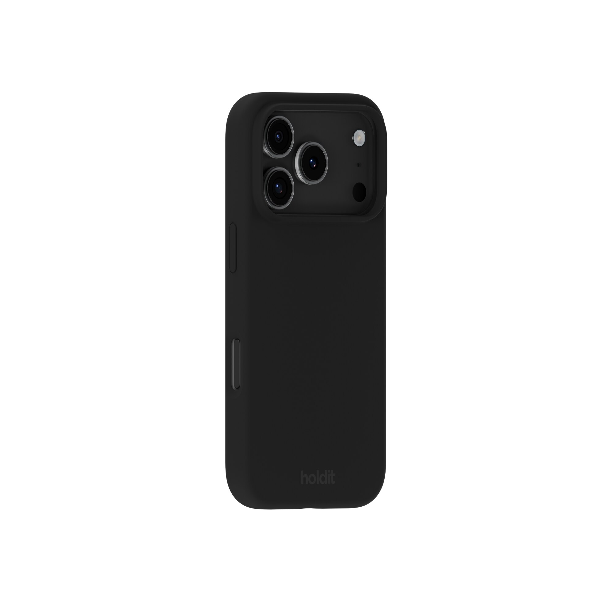 Coque en silicone pour iPhone 17 Pro Max, Black