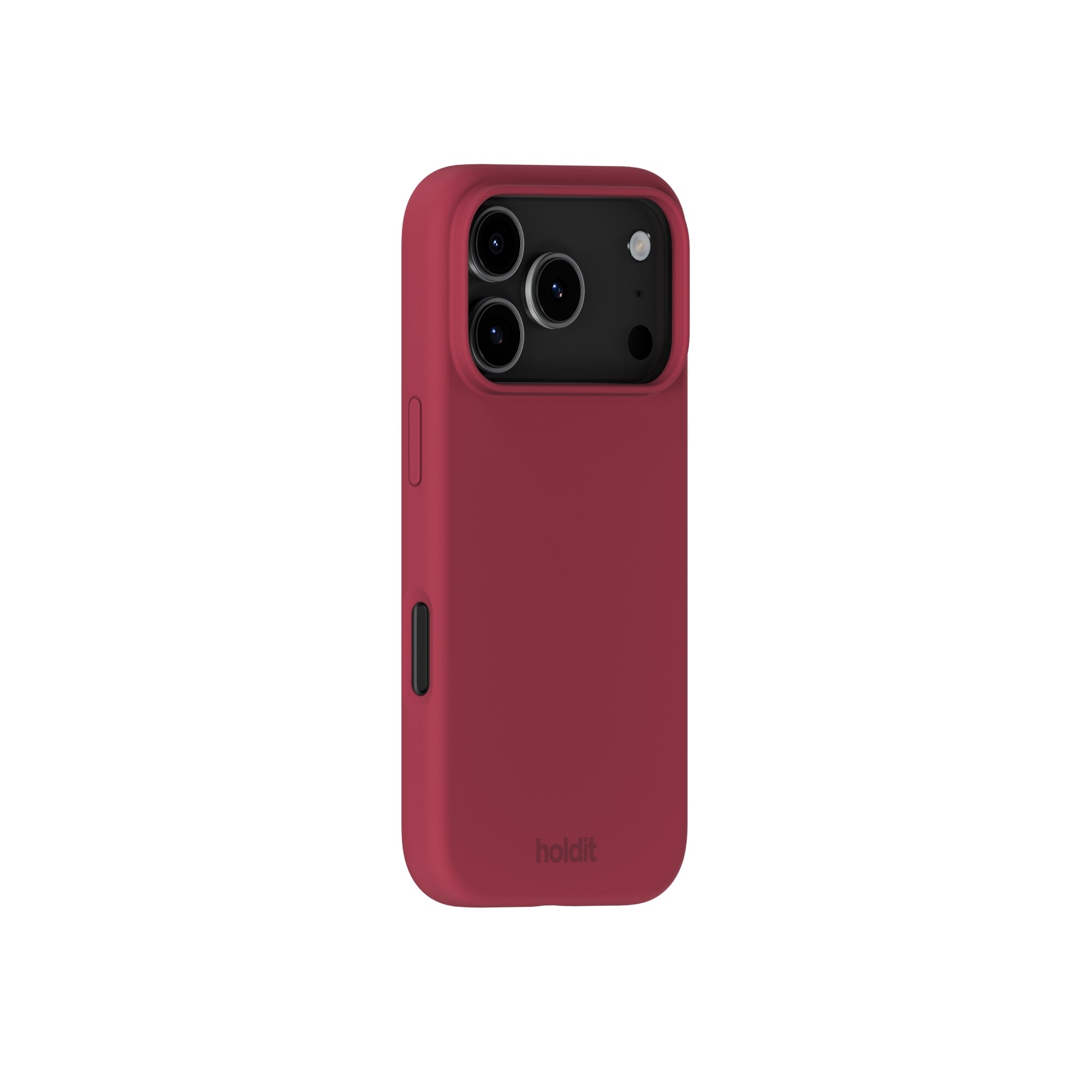 Coque en silicone pour iPhone 17 Pro Max, Red Velvet
