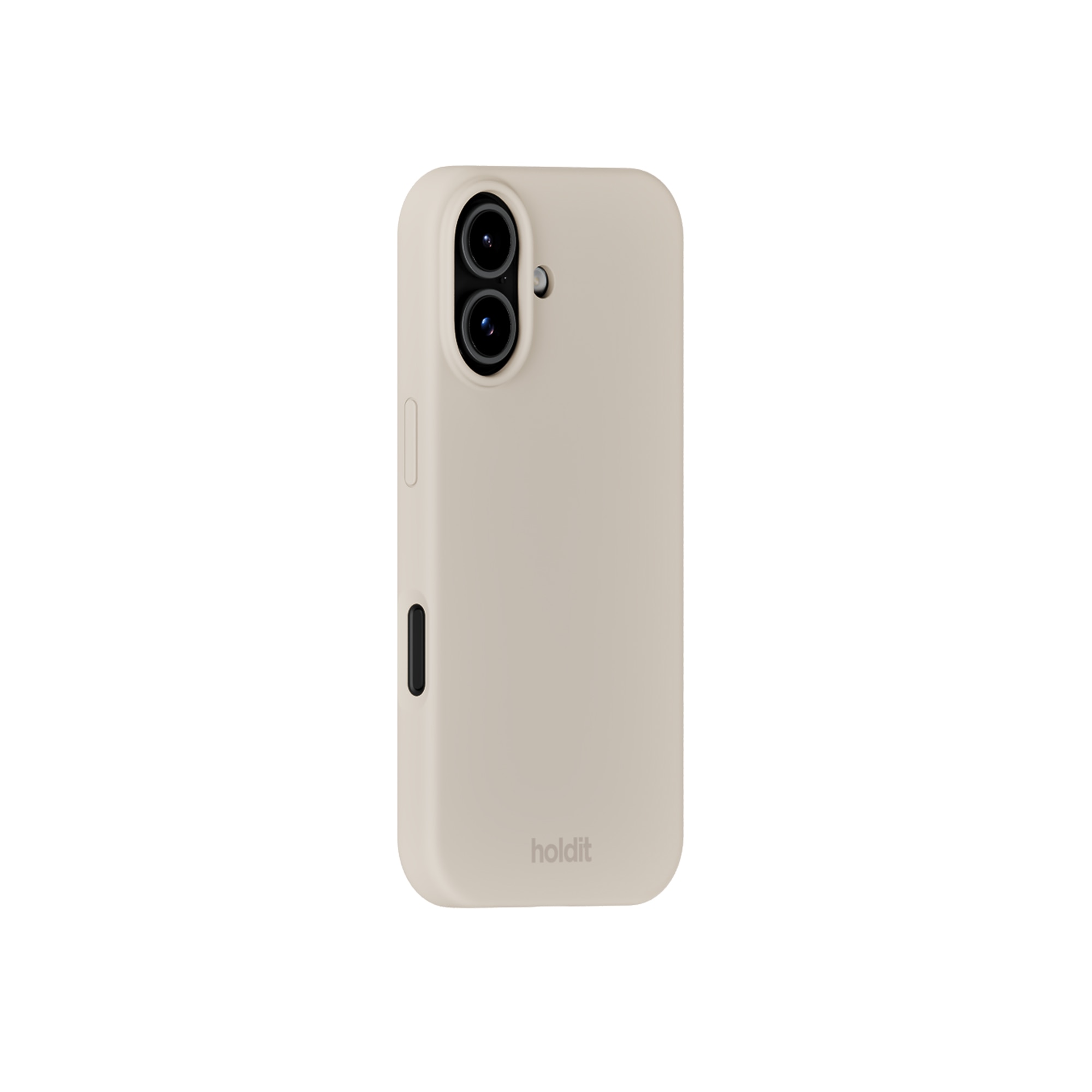 Coque en silicone pour iPhone 17, Light Beige