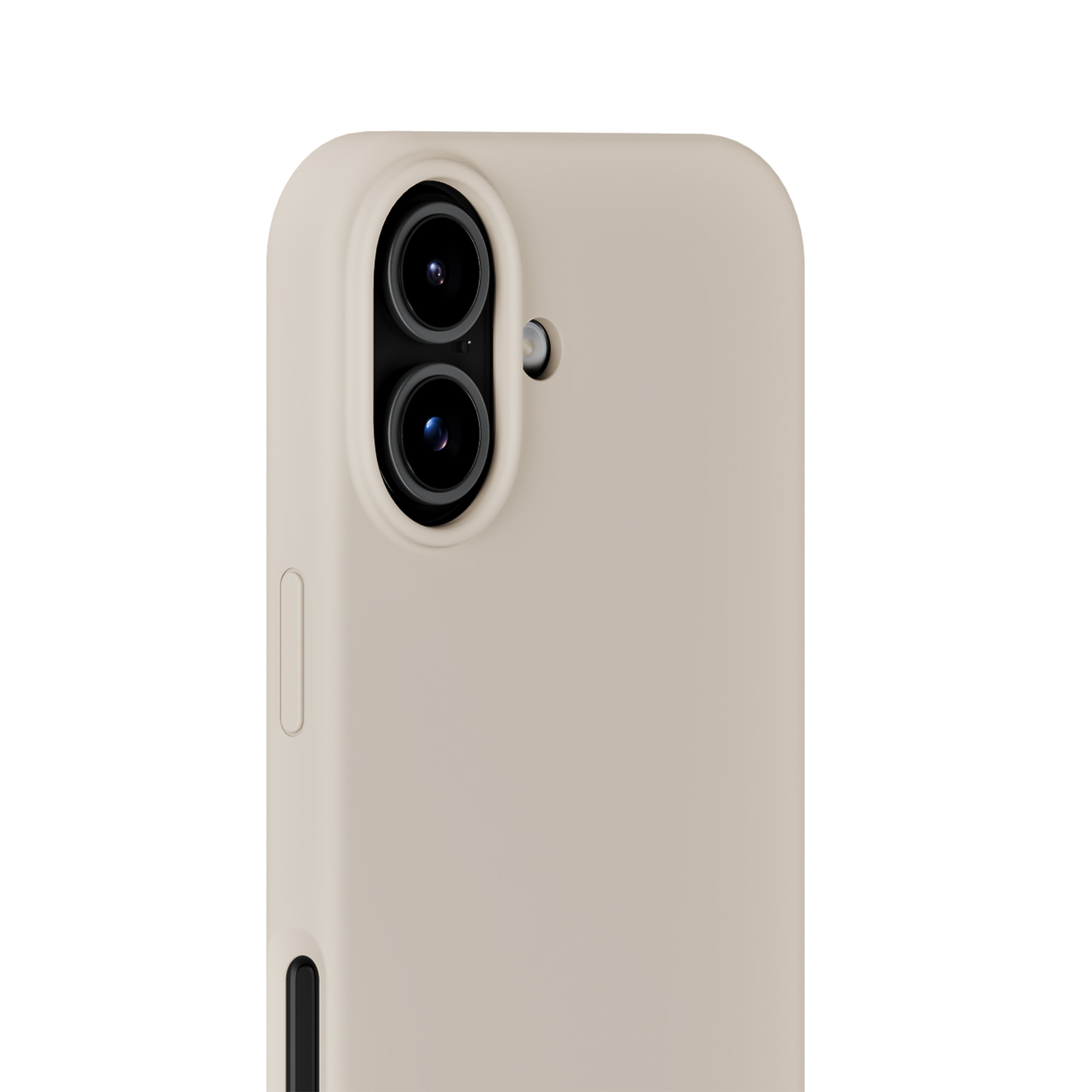 Coque en silicone pour iPhone 17, Light Beige