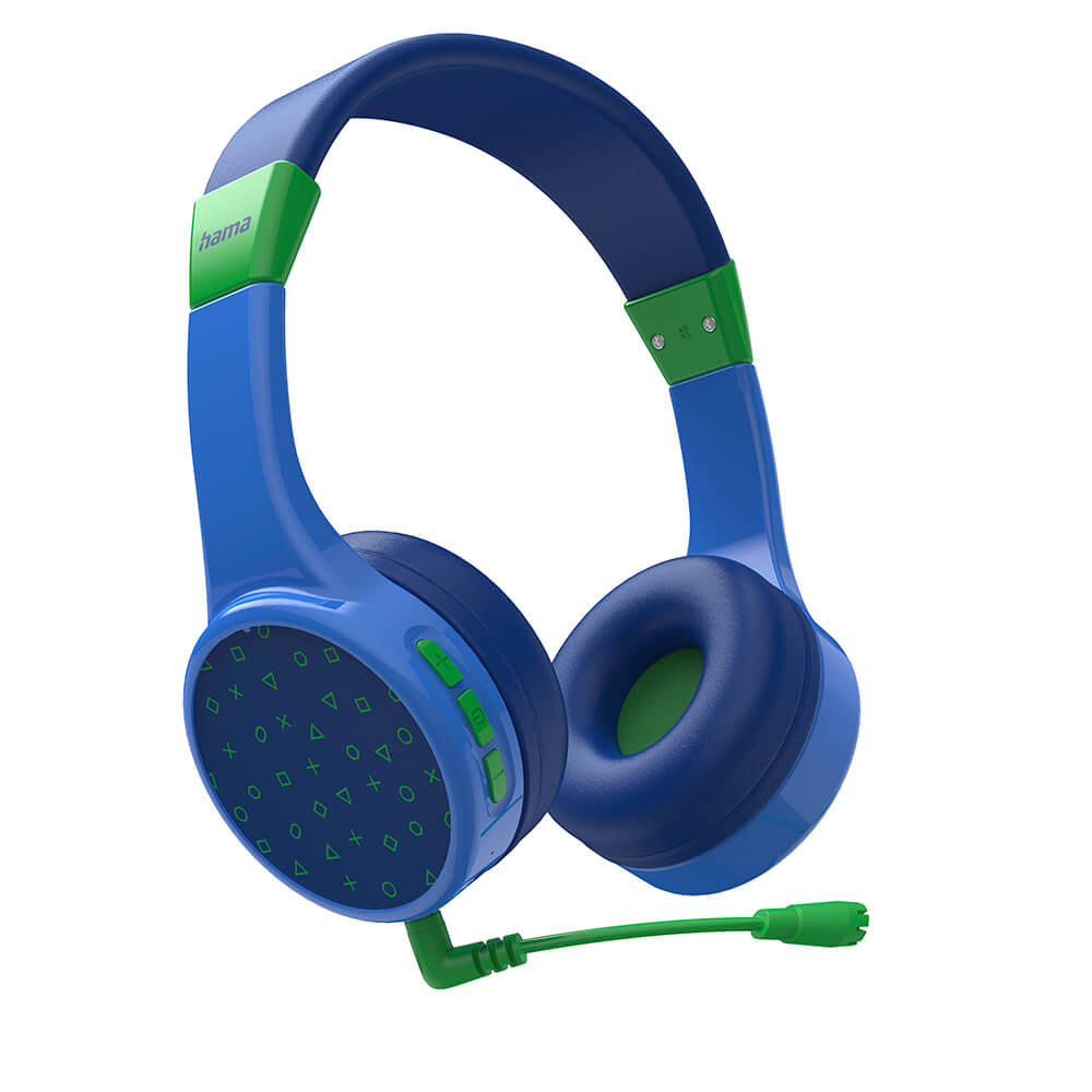 Casque sans fil Teens Guard On-Ear pour enfants, bleu